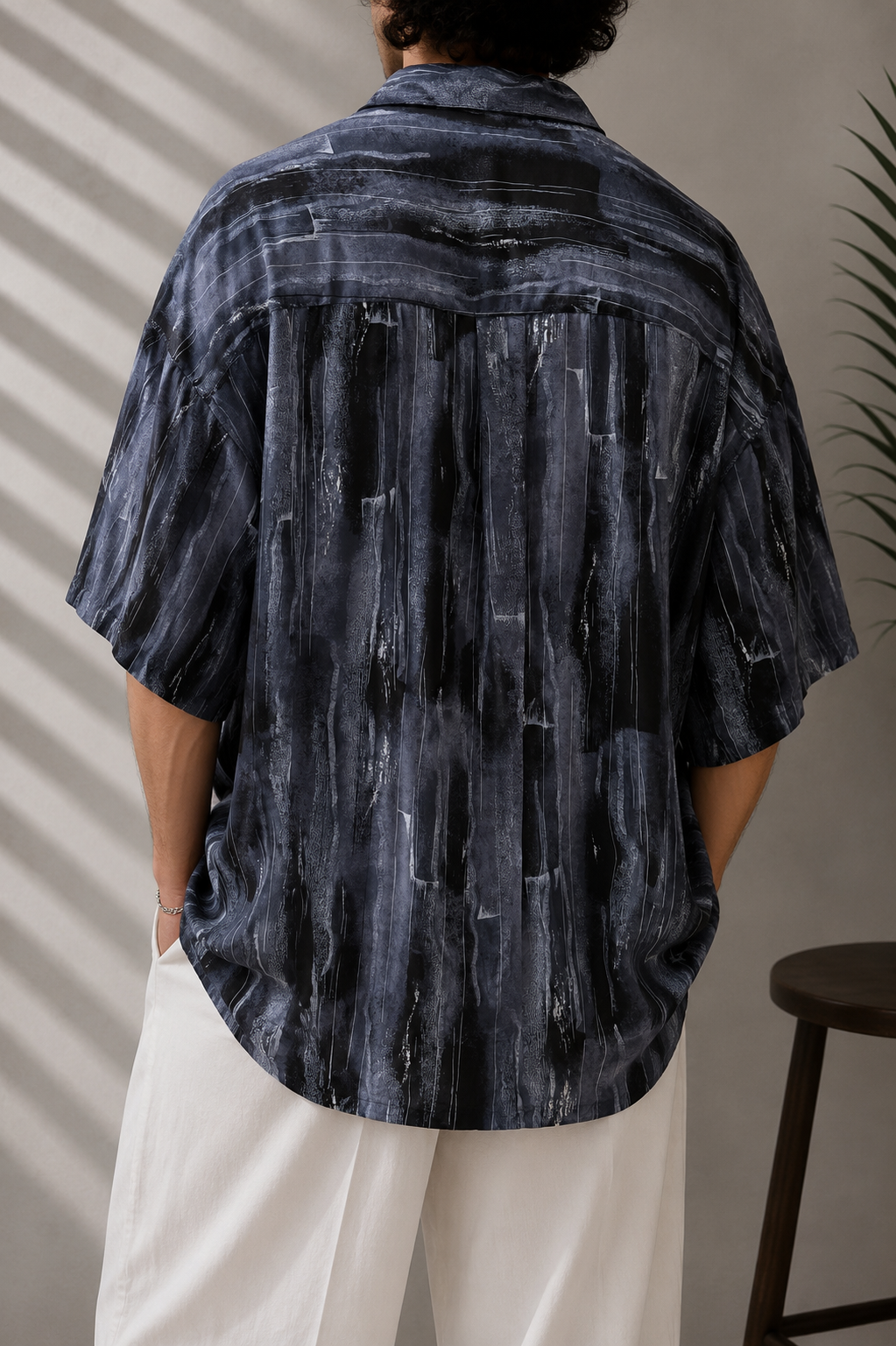 80s/90s Batik Oversize Gömlek