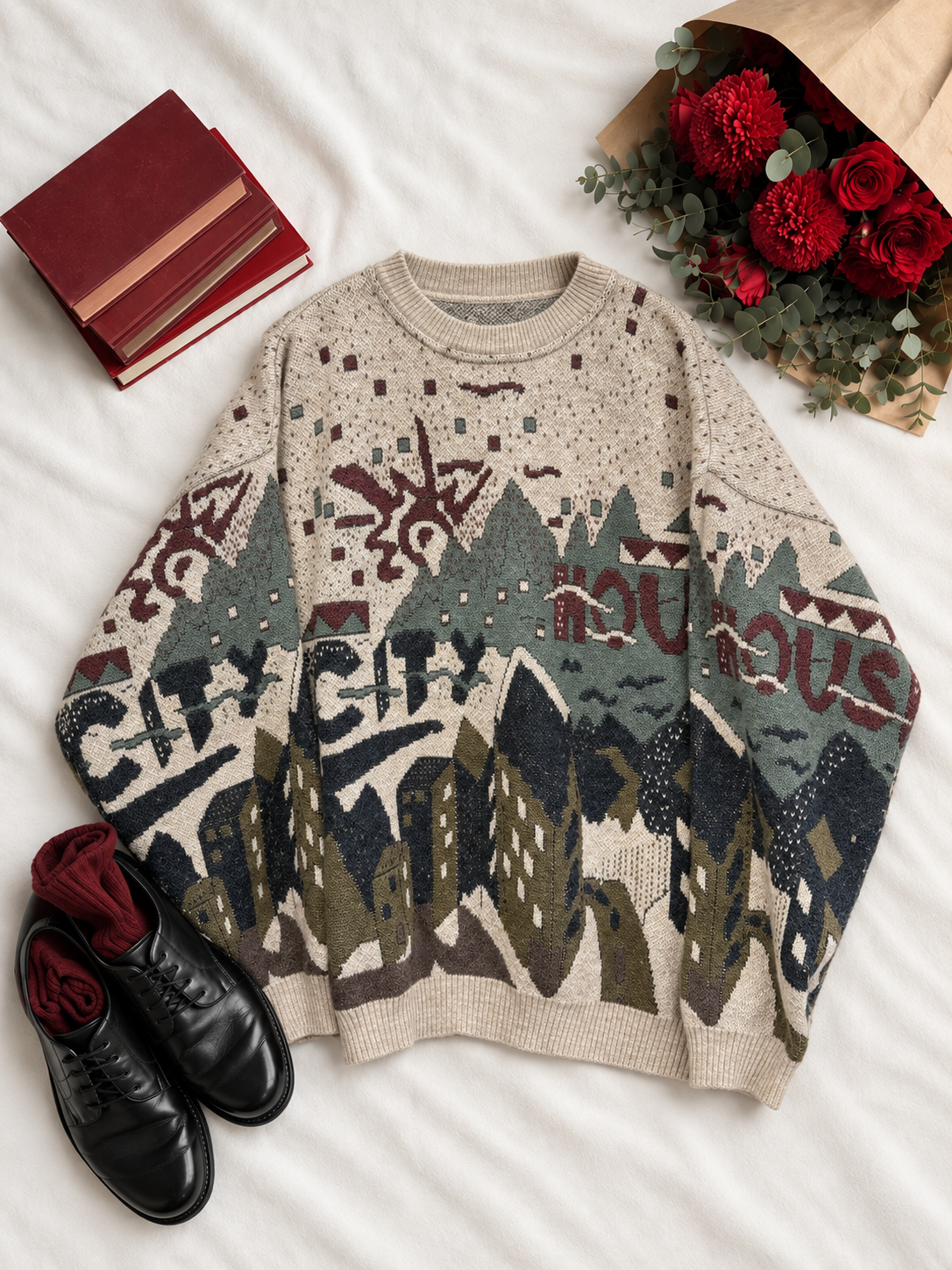 80s/90s Earth Tones City Kazak