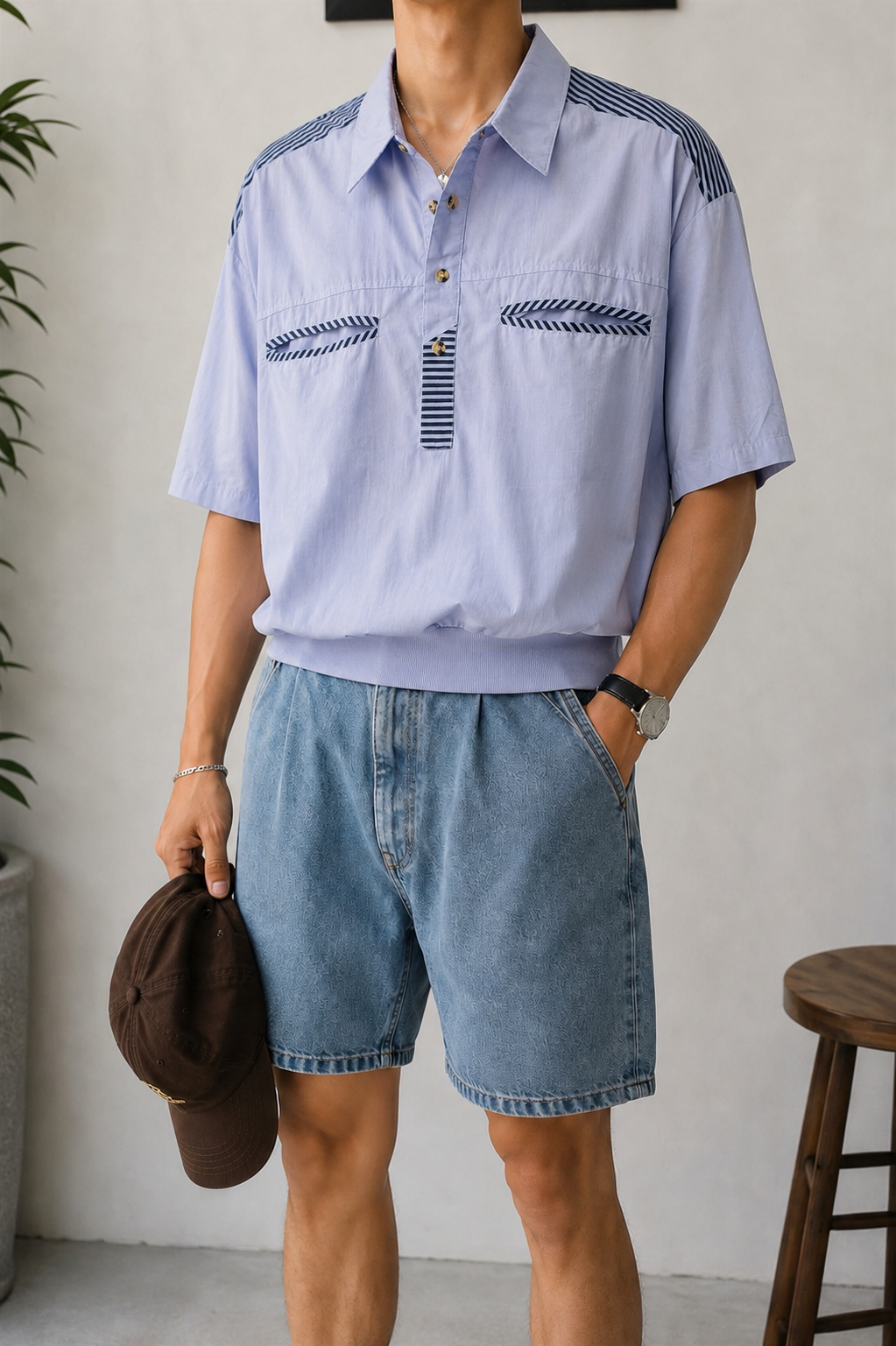 80s&90s Urban Casual Gömlek