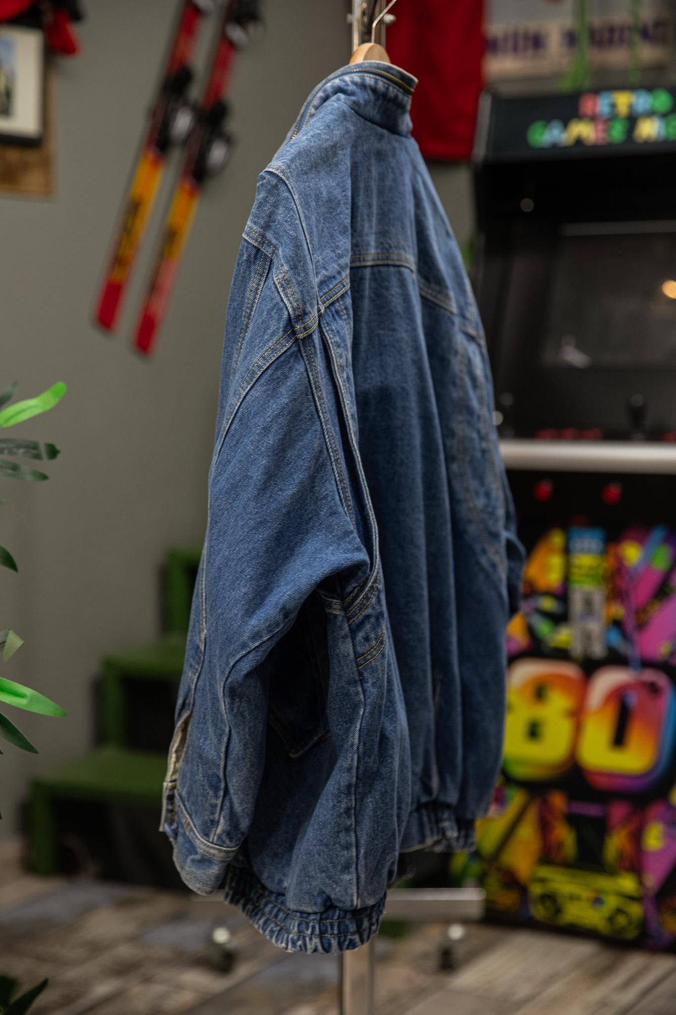 90LAR MODEL RENKLİ KOT CEKET