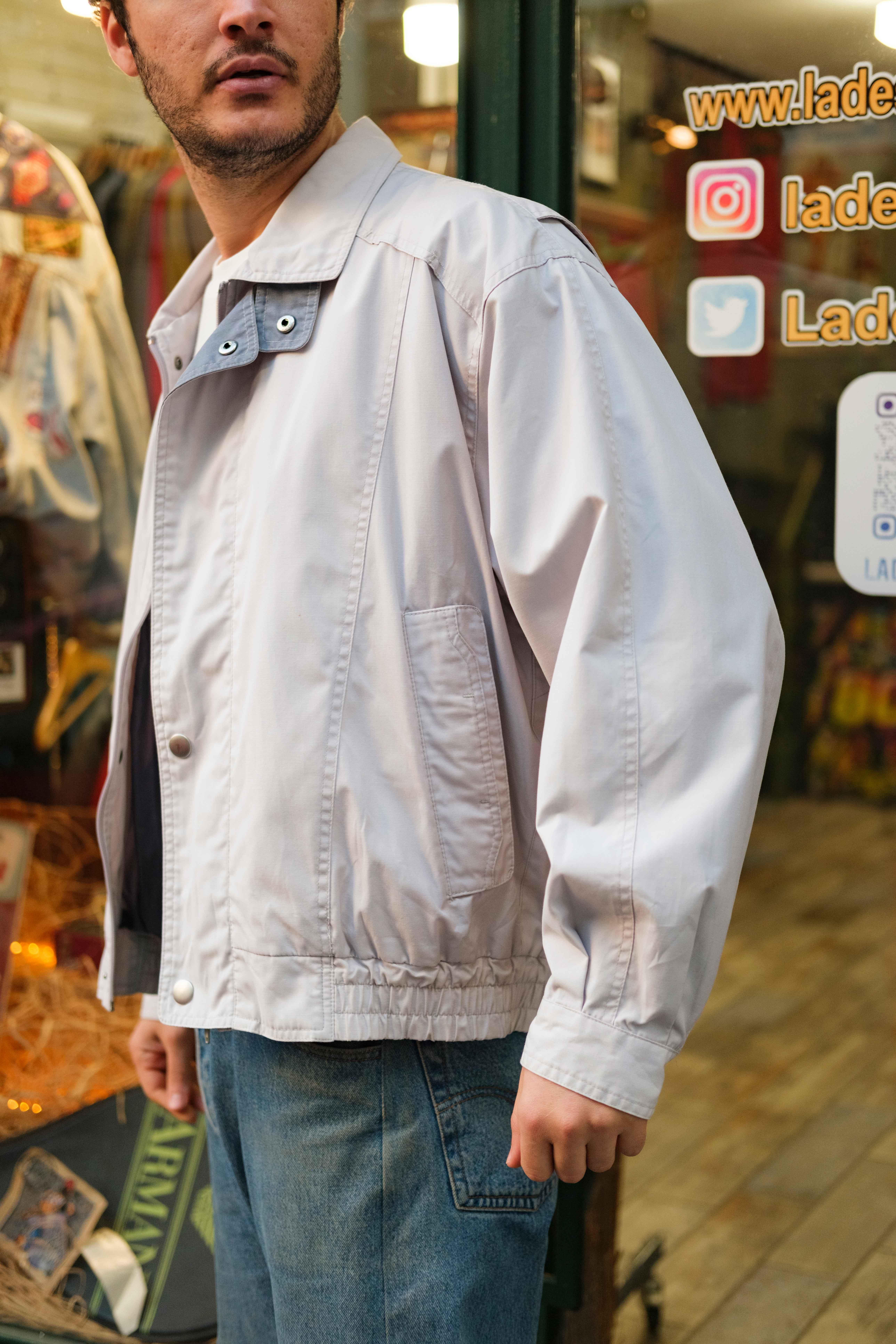 90LAR SALAŞ KALIP BOMBER CEKET