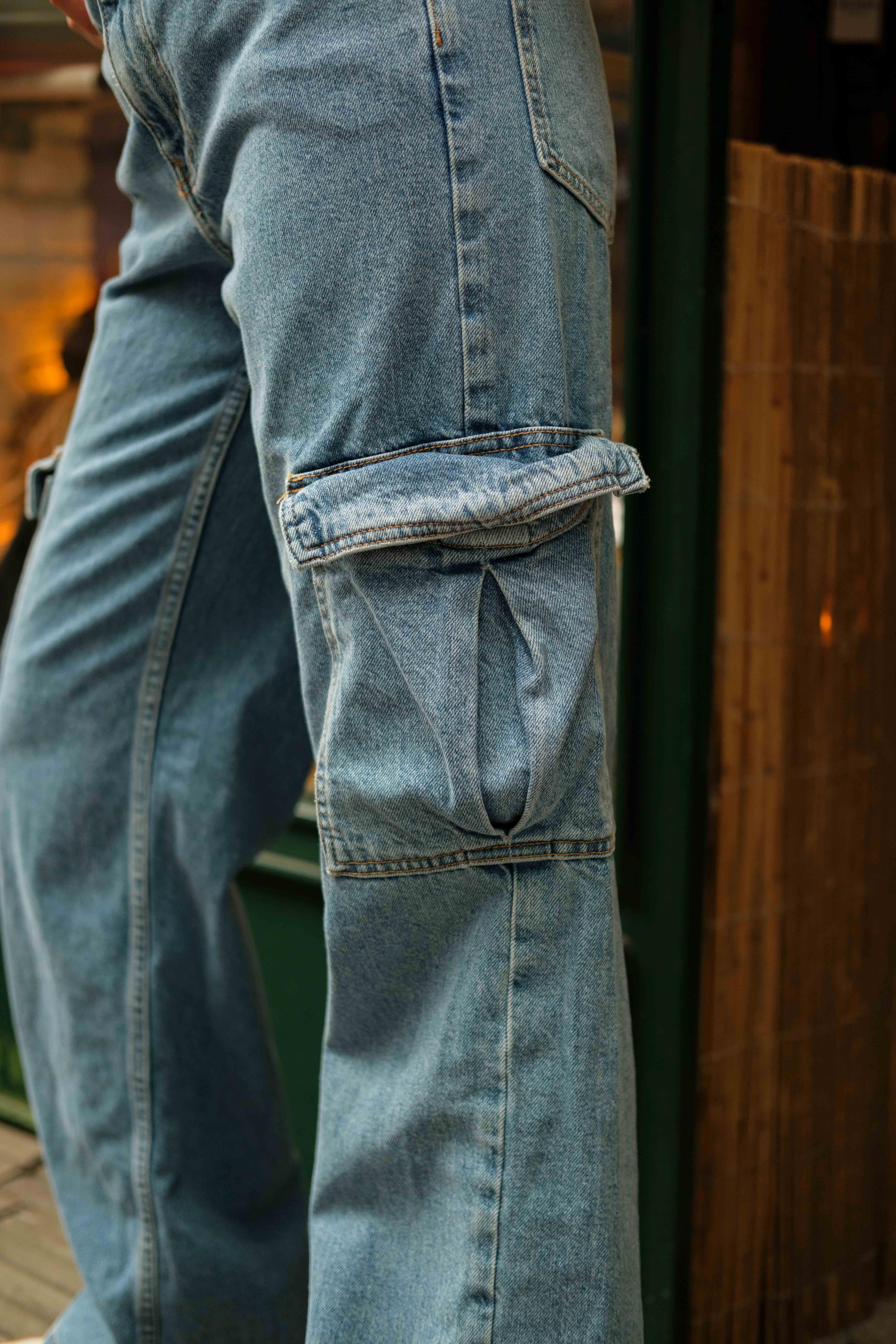 90's Baggy Cargo Jean's