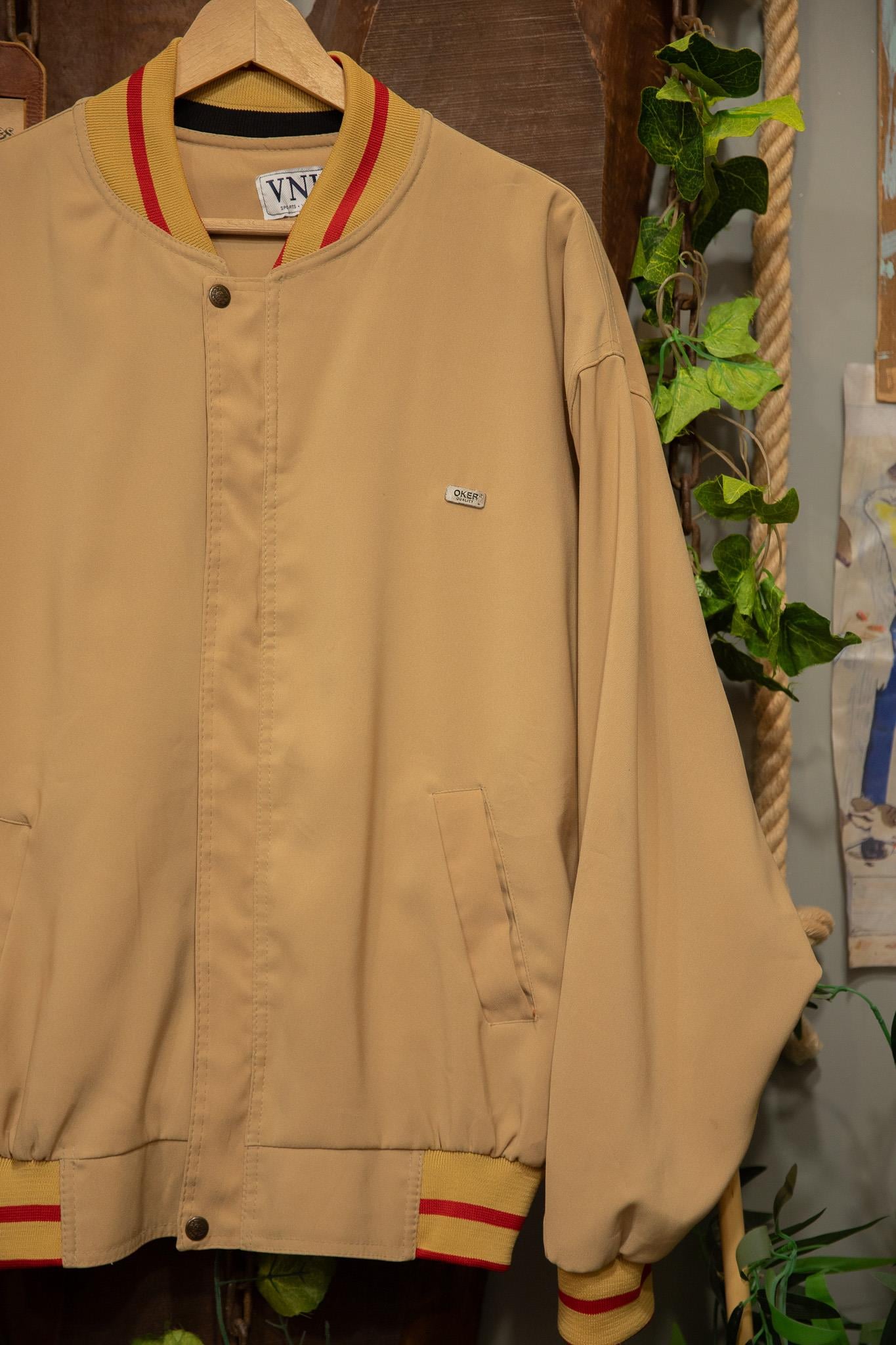90's Camel Bomber Ceket