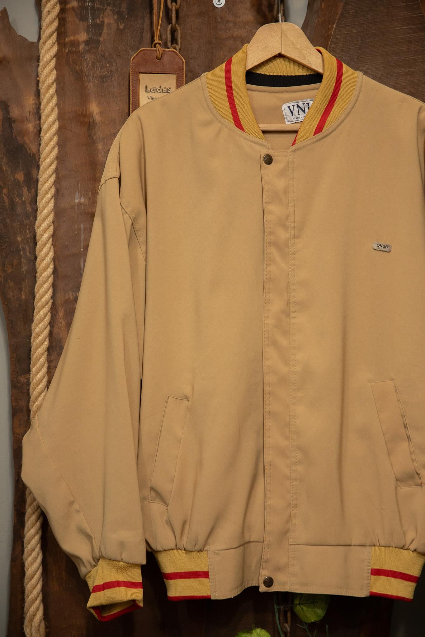 90's Camel Bomber Ceket