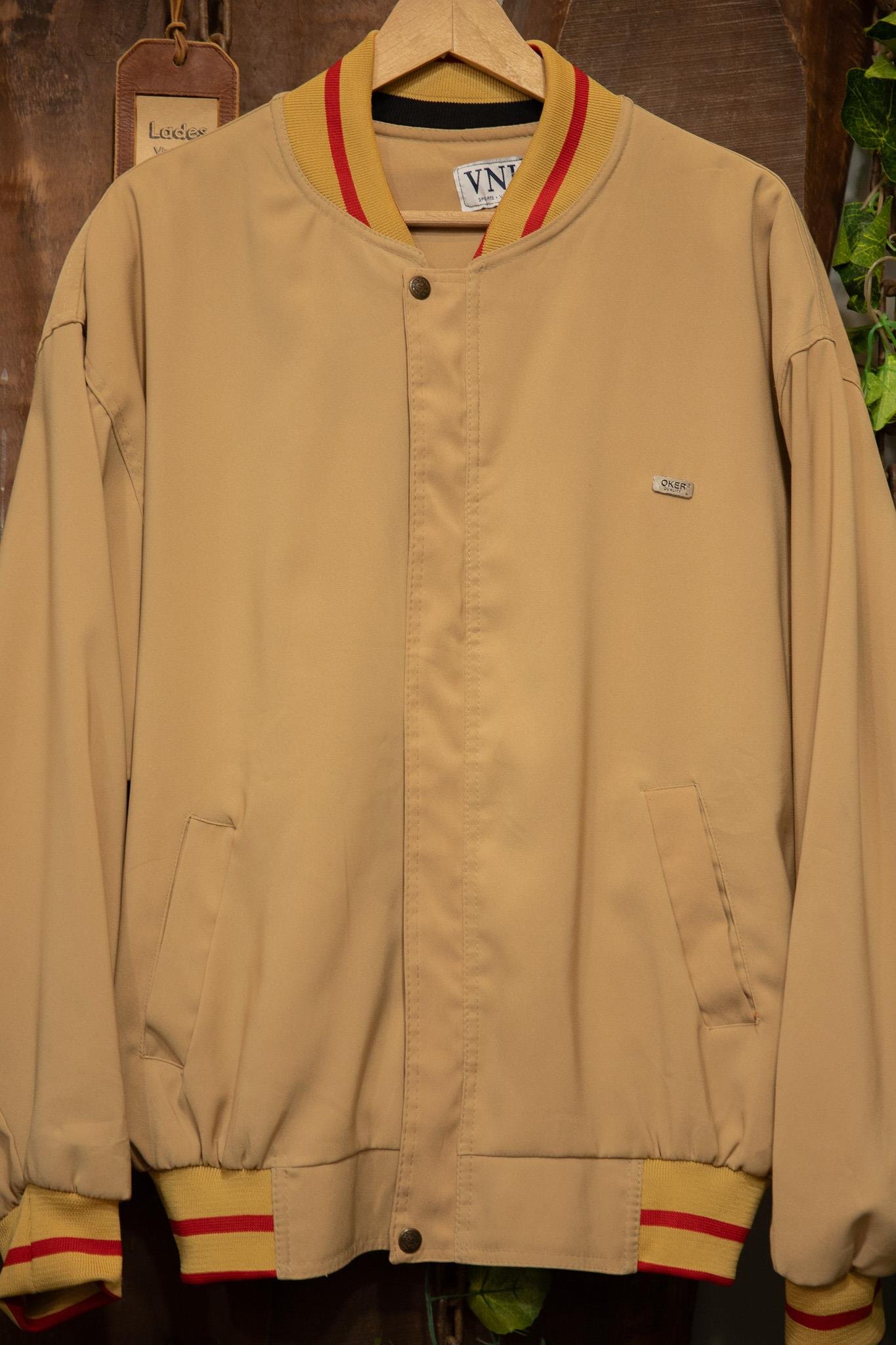 90's Camel Bomber Ceket