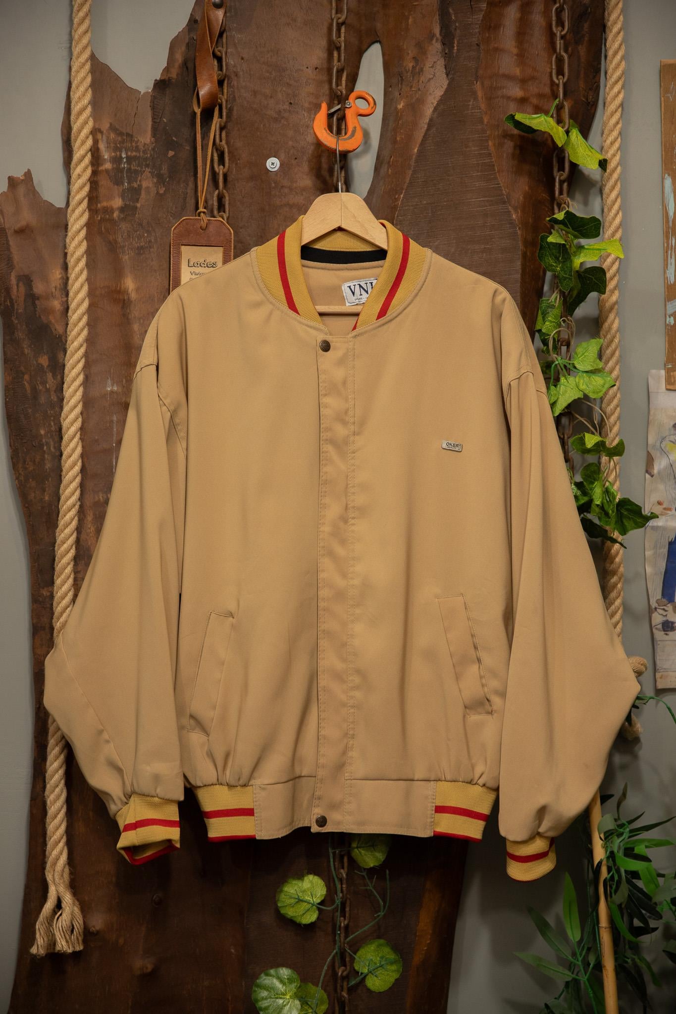 90's Camel Bomber Ceket