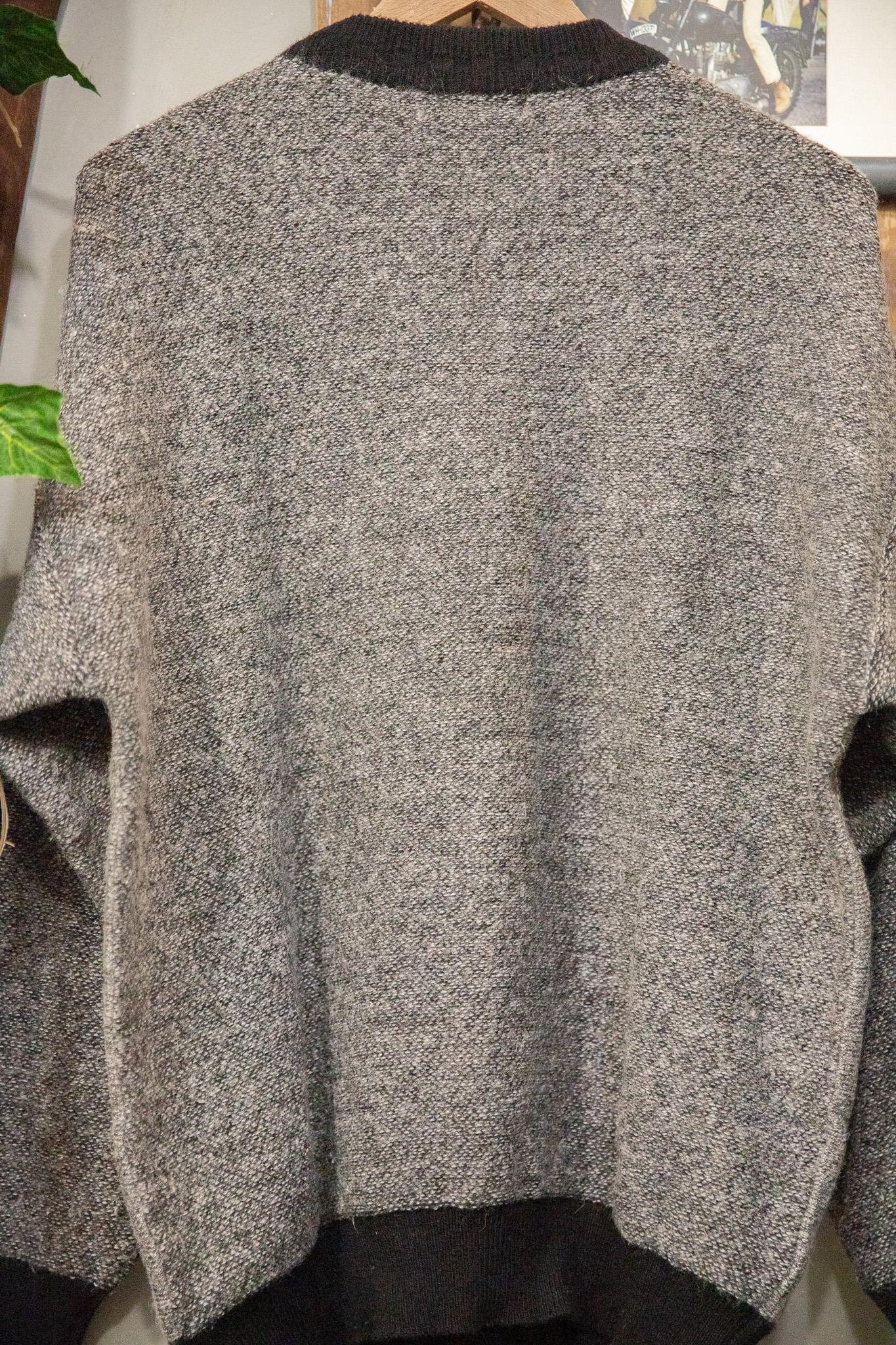 90's Classic İtalian Oversize Wool Kazak