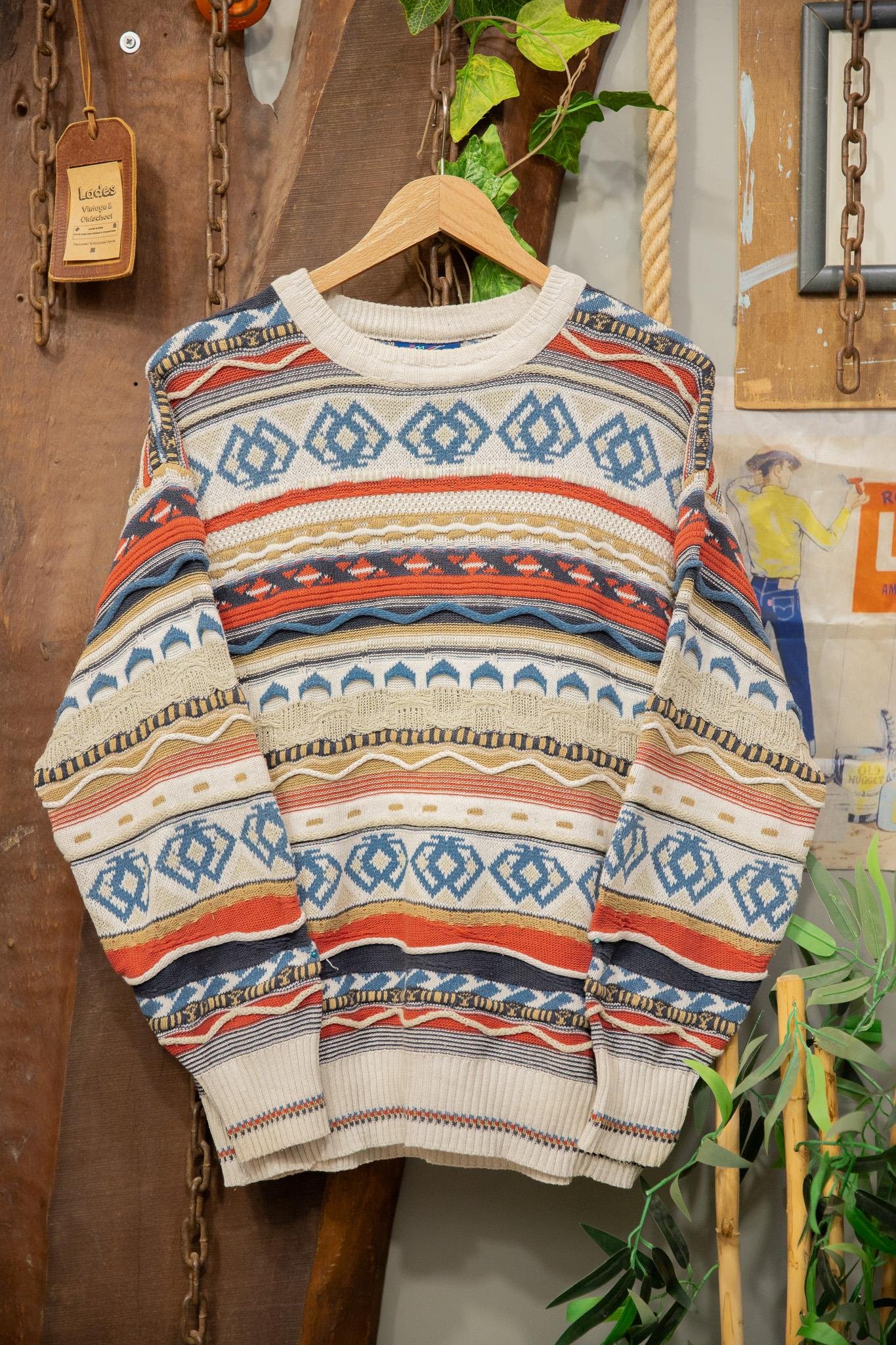 90's Coogi 3D Wool Kazak