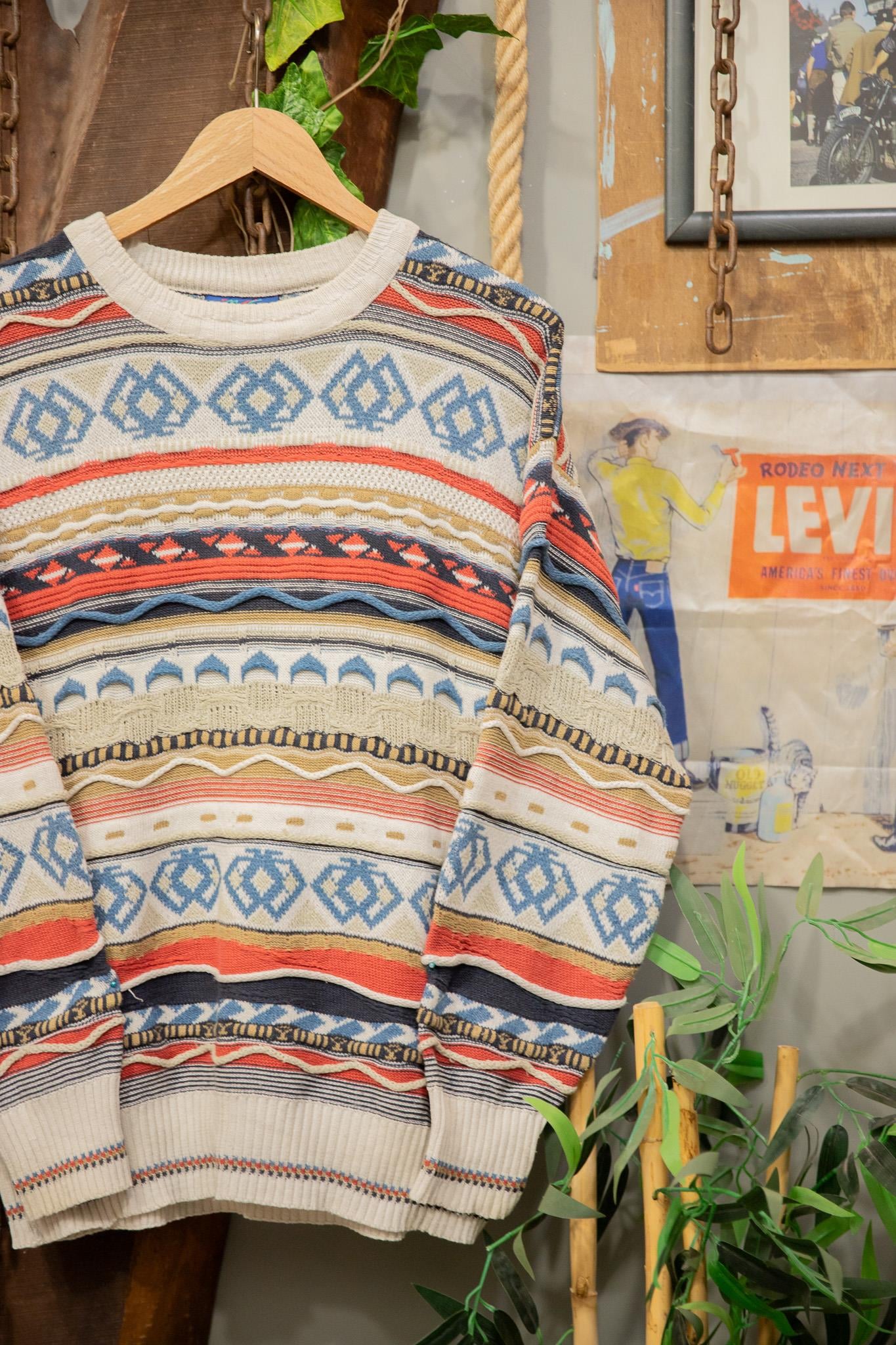 90's Coogi 3D Wool Kazak