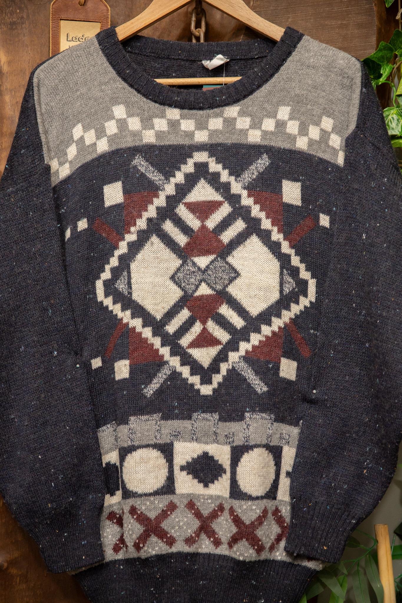 90's Cozy Nordic Oversize Kazak