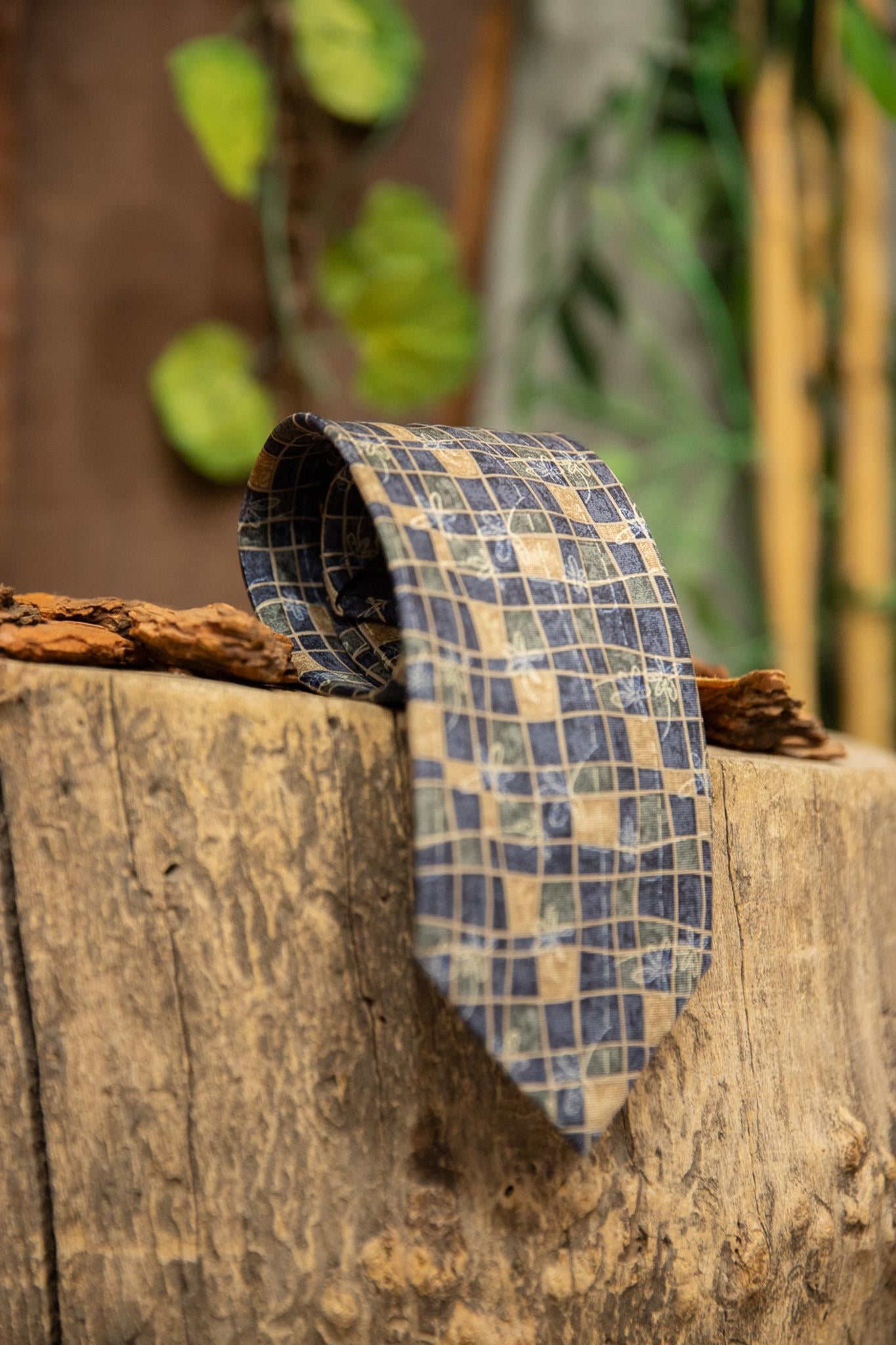 90s Dragonfly Silk Kravat