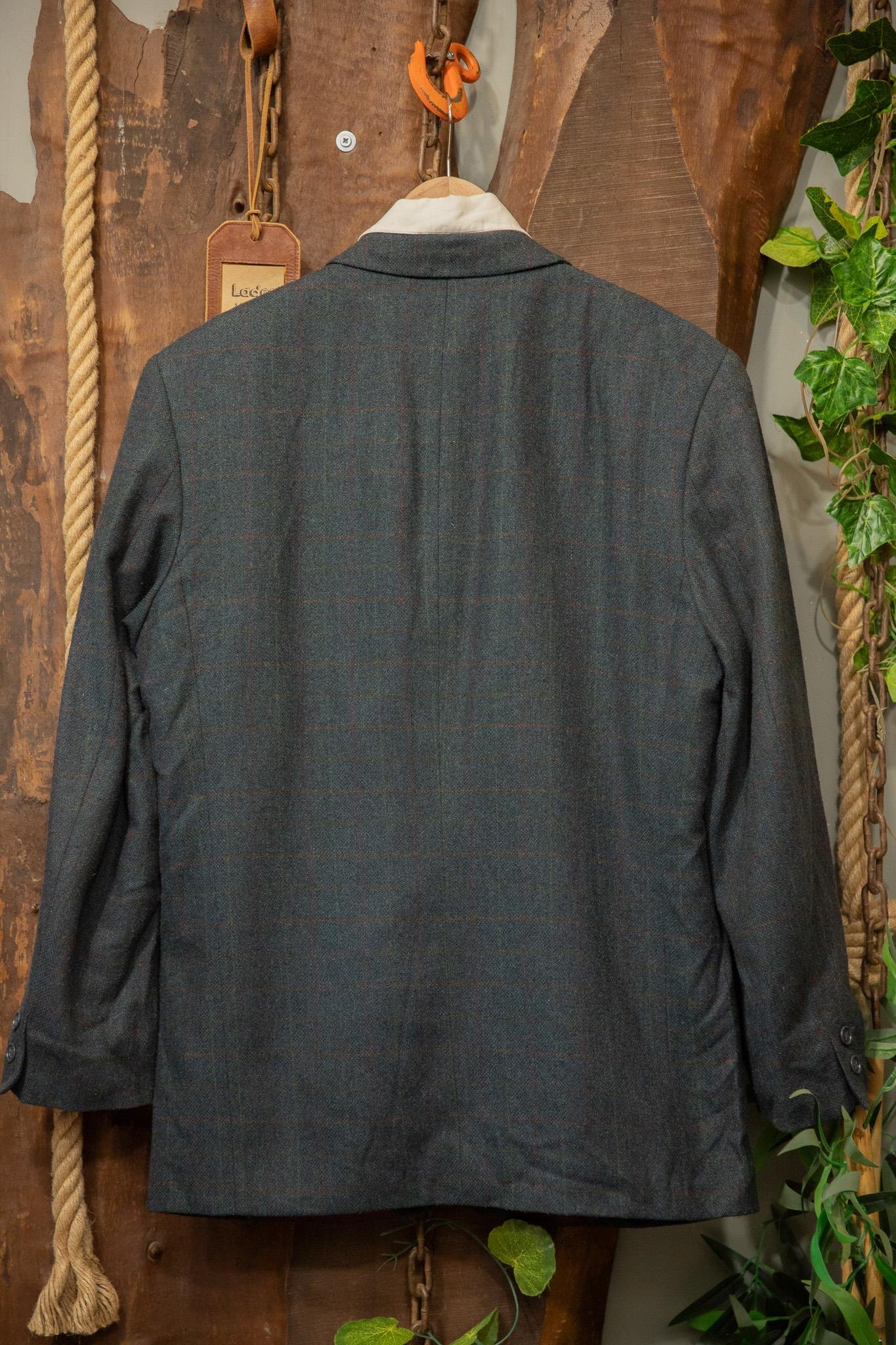 90's Ekose Wool Blazer Ceket