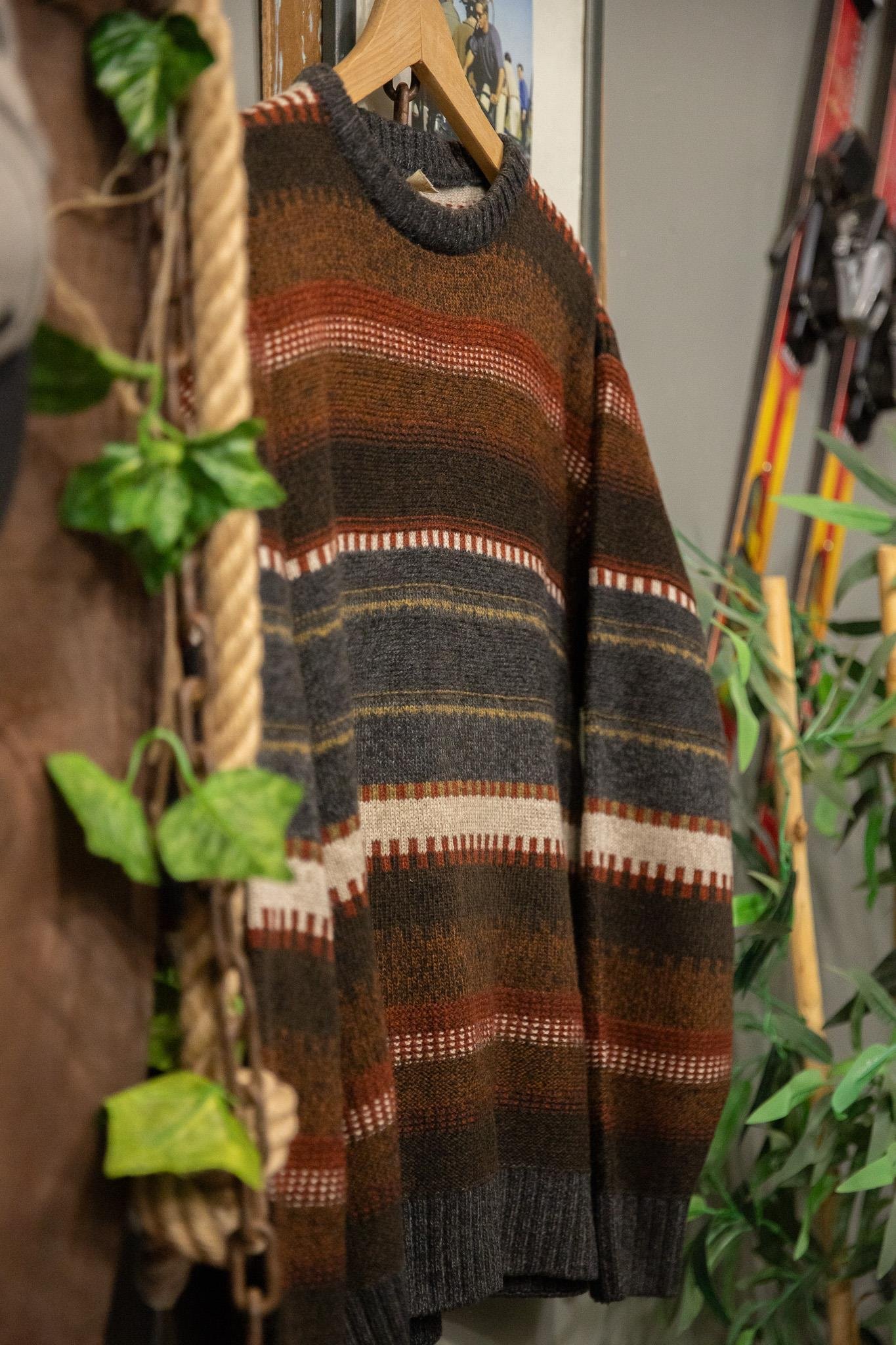 90s Etnik Wool Kazak