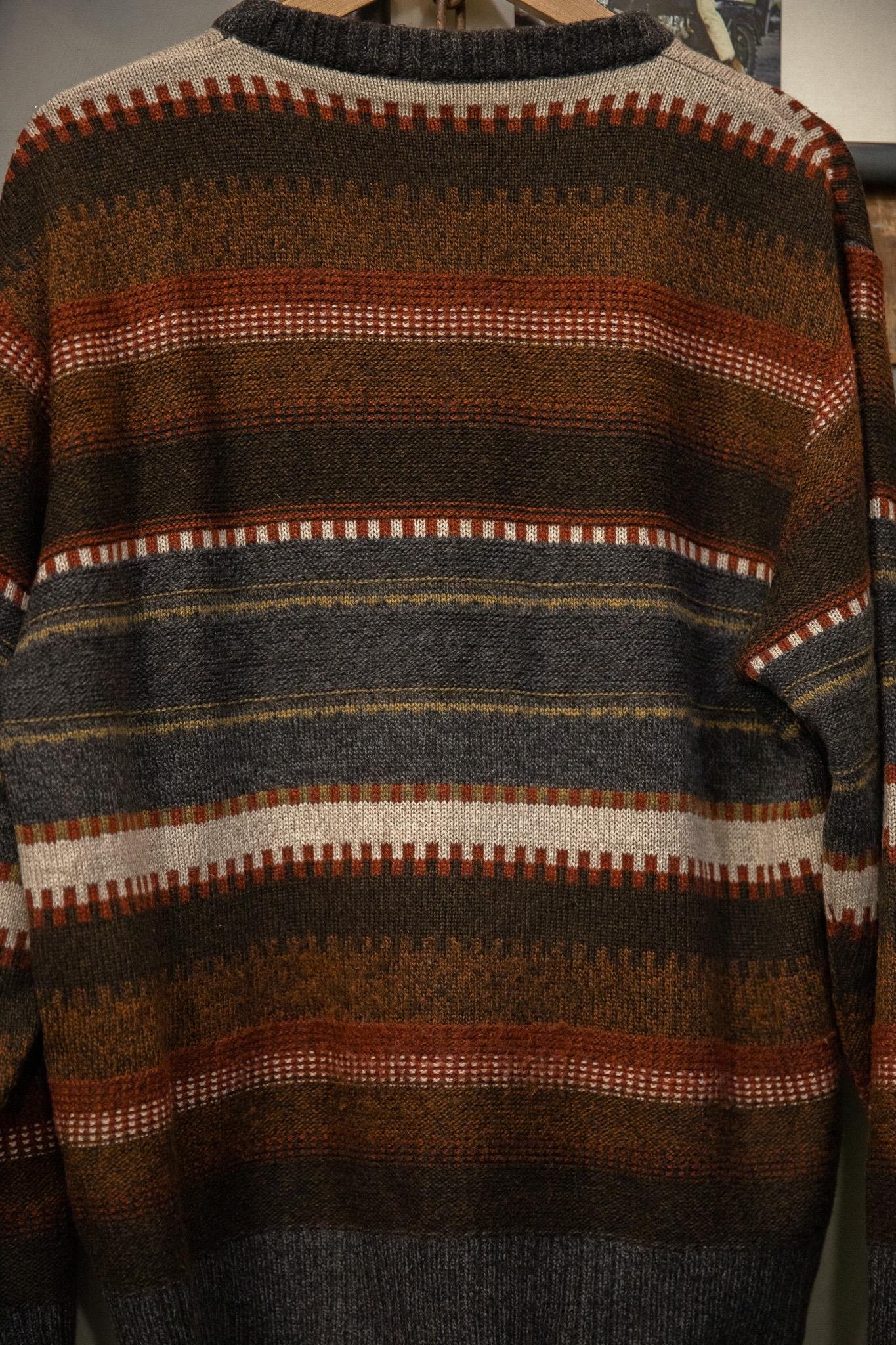 90s Etnik Wool Kazak