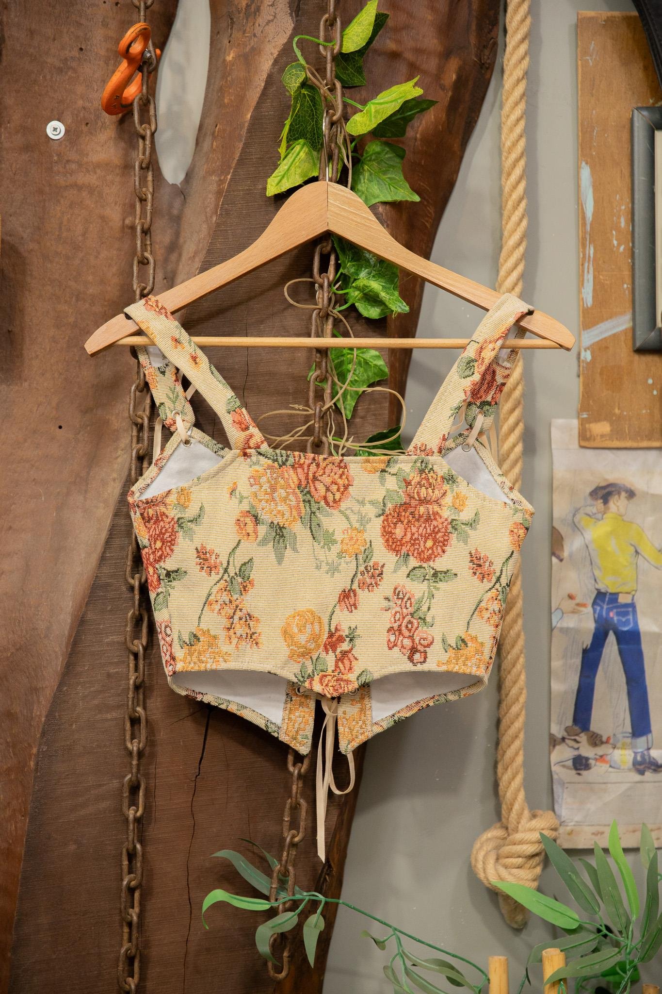 90's Floral Rose Corse