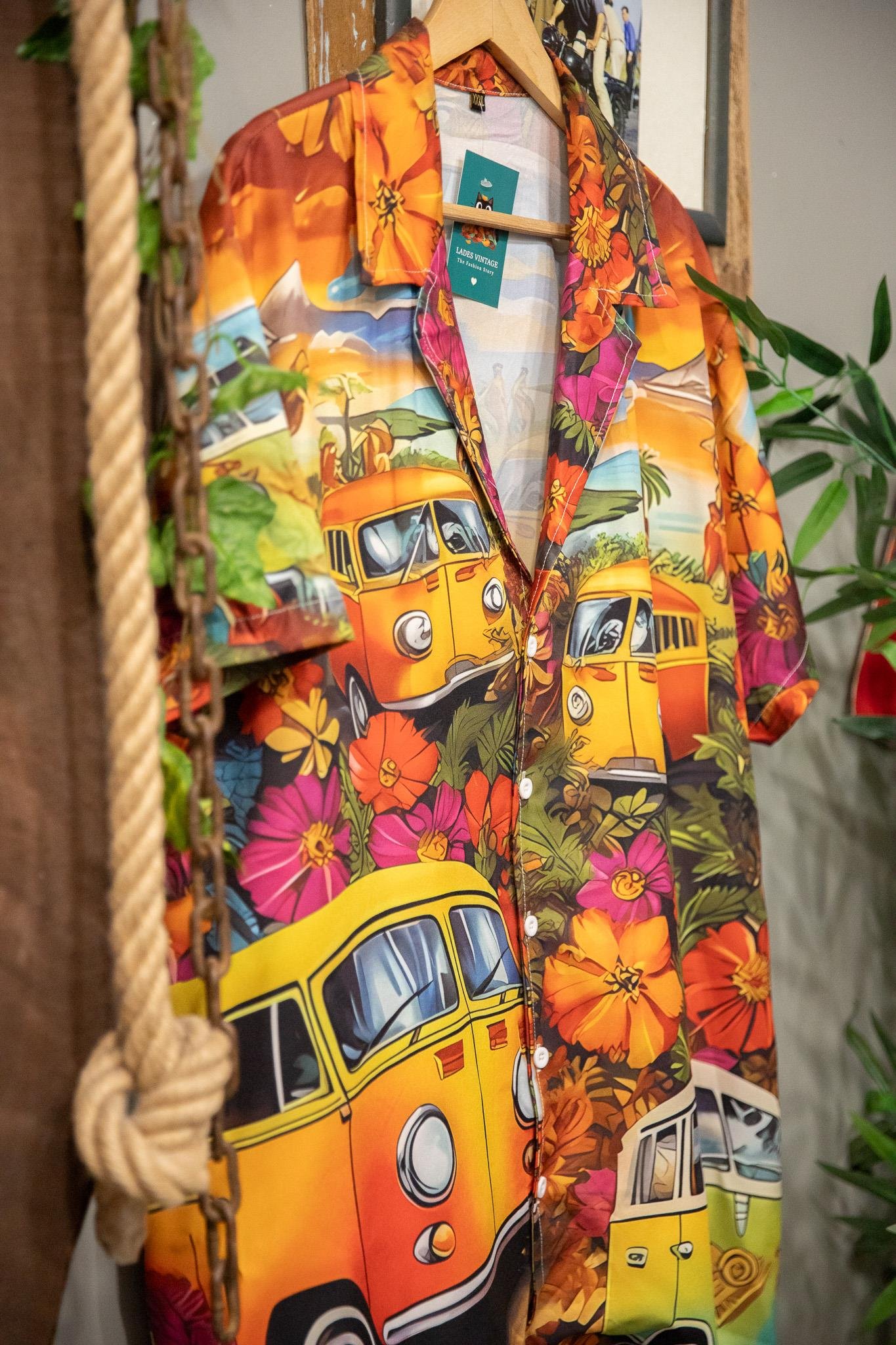 90s Hawaii Salaş Gömlek