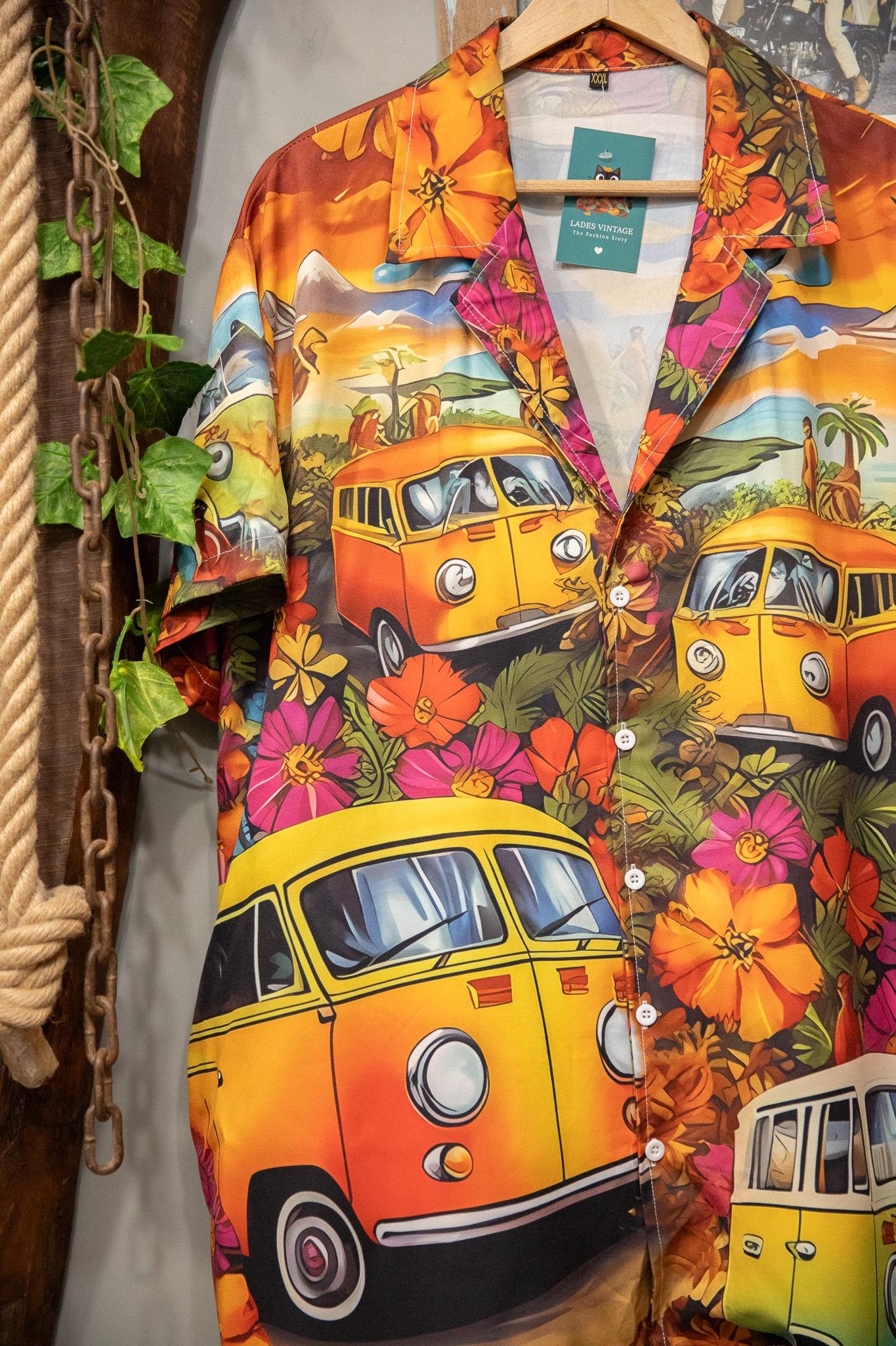 90s Hawaii Salaş Gömlek
