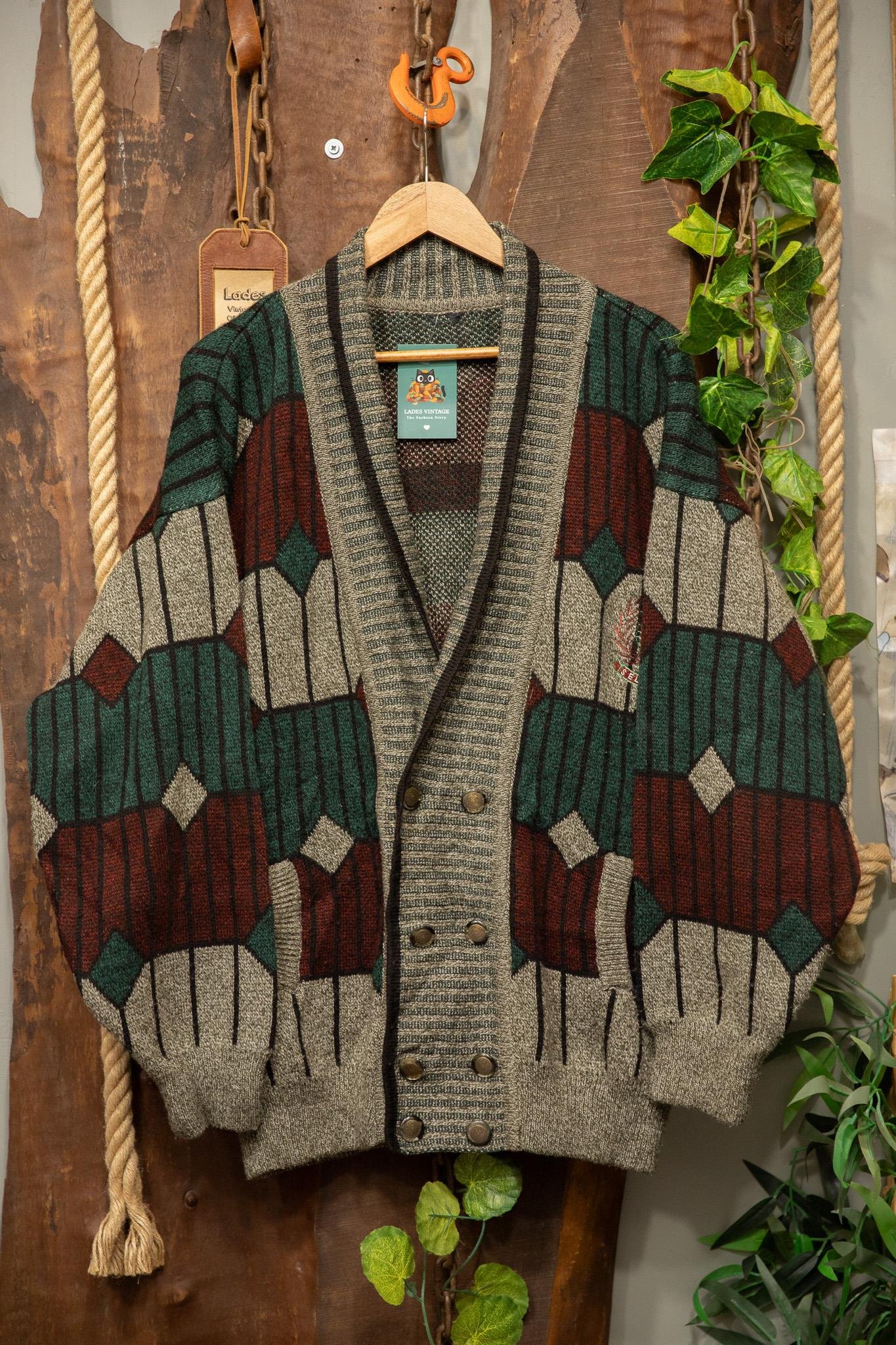 90's Italy Oversize Hırka