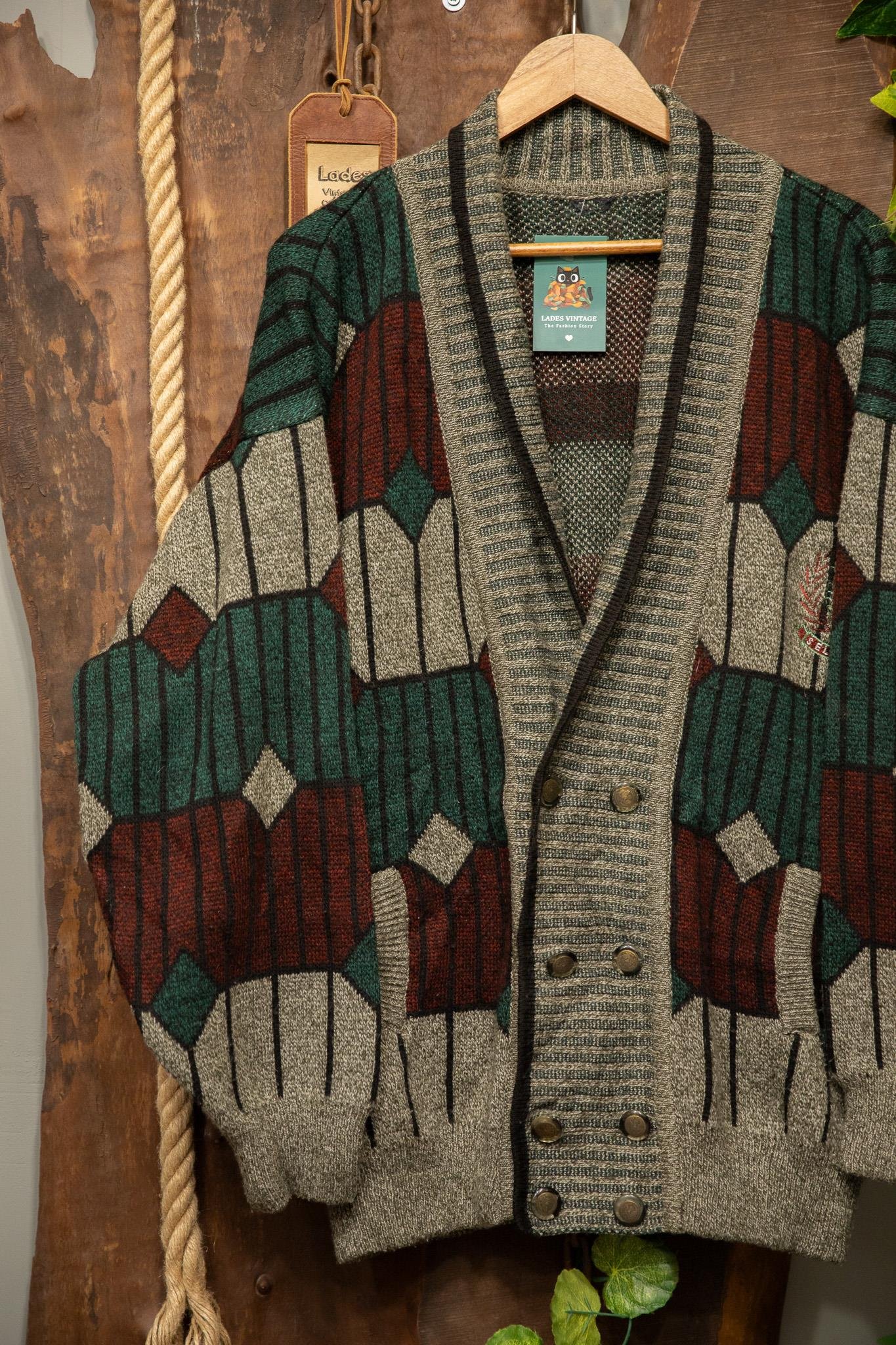 90's Italy Oversize Hırka