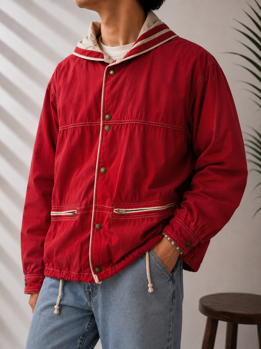 90s Nautical Outdoor Ceket
