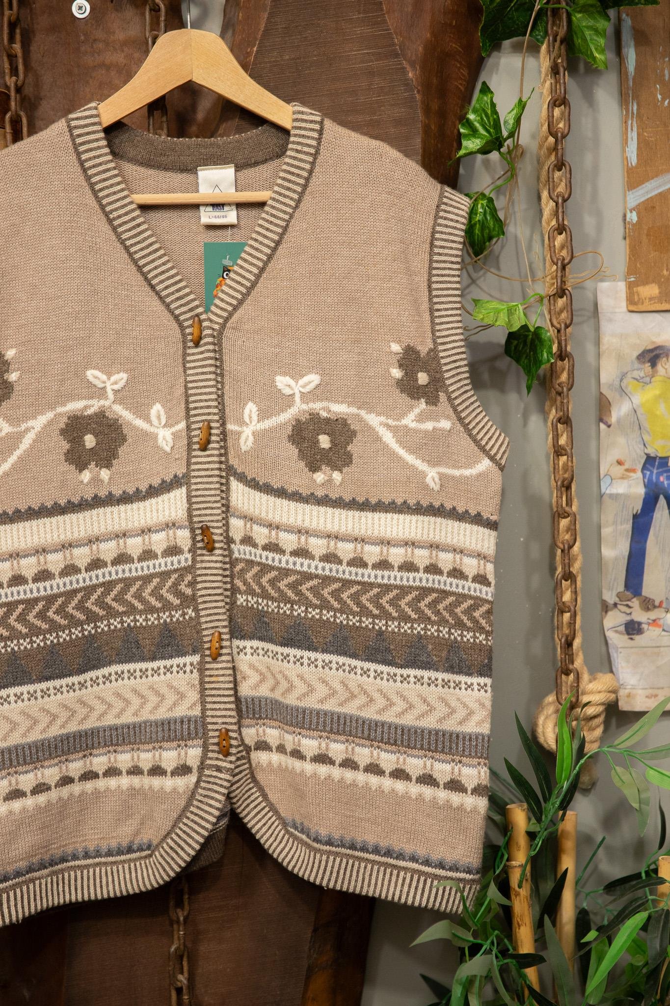 90's Nordic Oversize Yelek