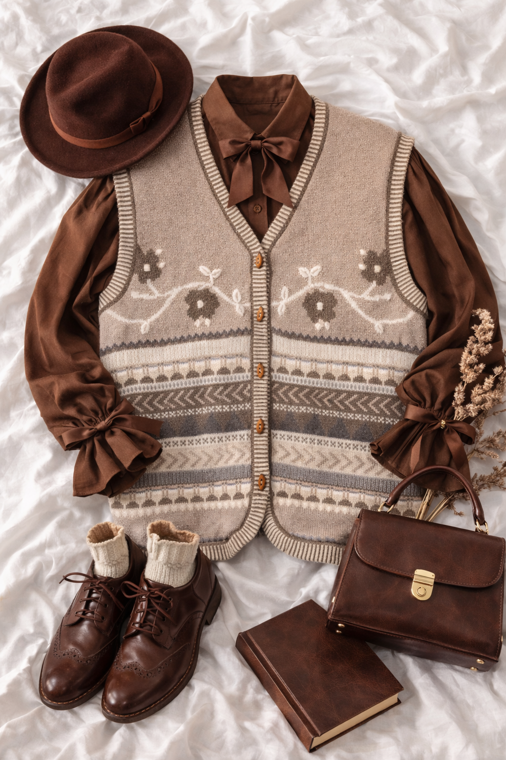 90's Nordic Oversize Yelek