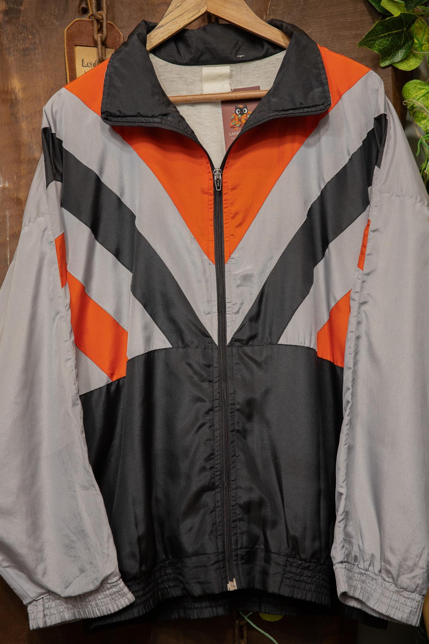 90's Oversize Bomber Spor Ceket