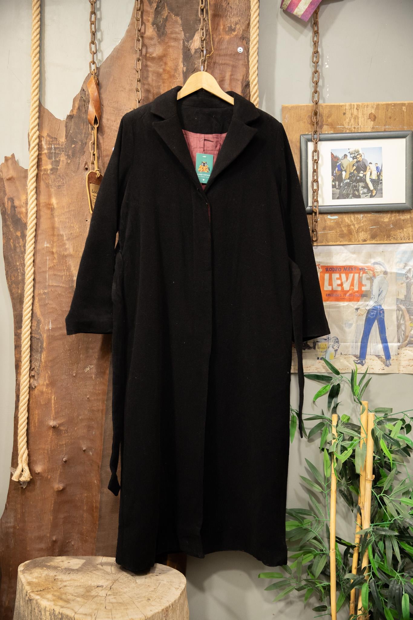 90's Oversize Classic Wool Kaban
