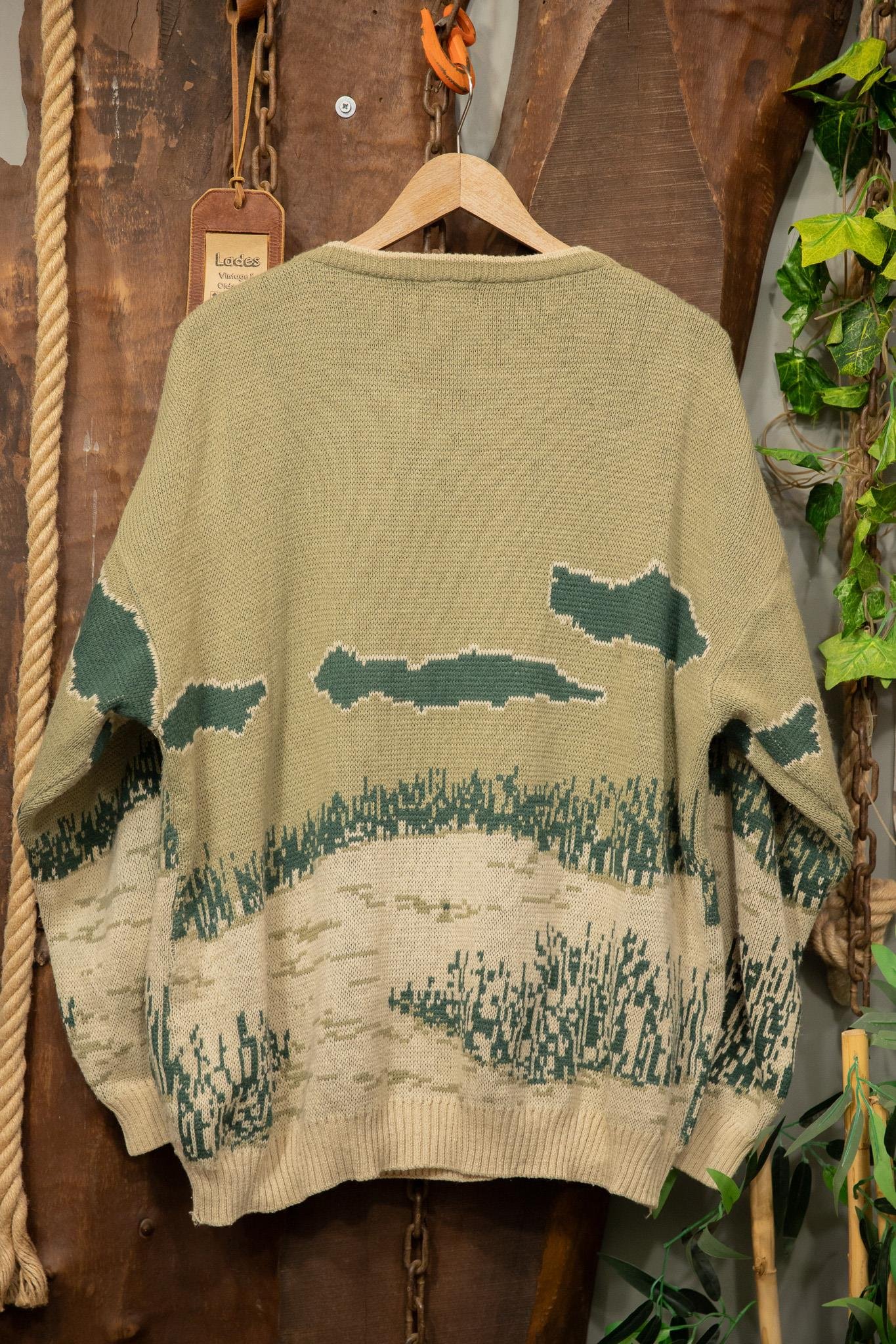 90's Oversize Classic Wool Kazak