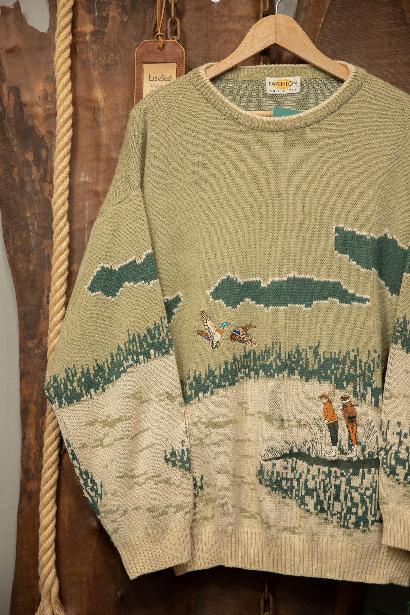 90's Oversize Classic Wool Kazak