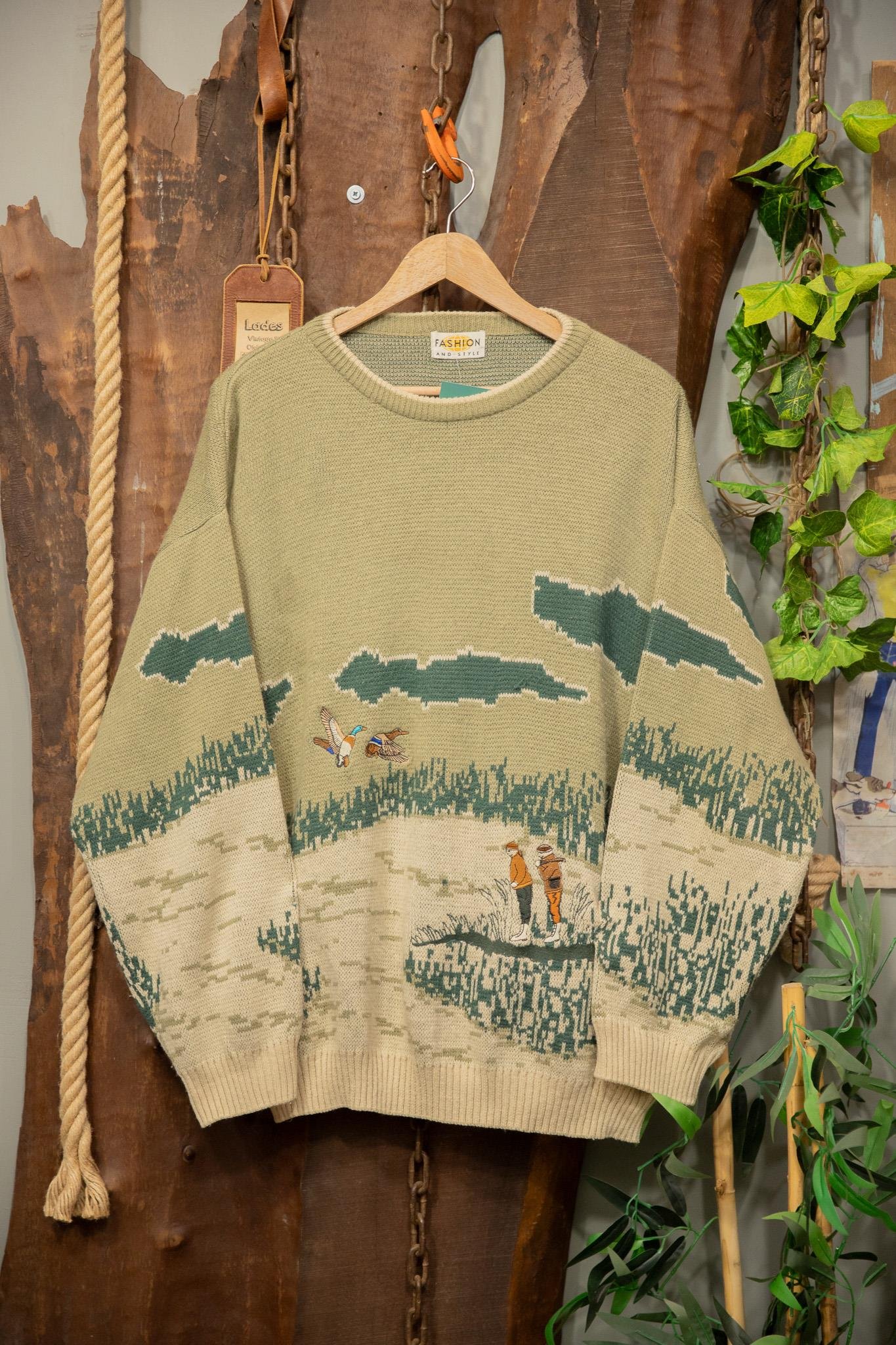 90's Oversize Classic Wool Kazak