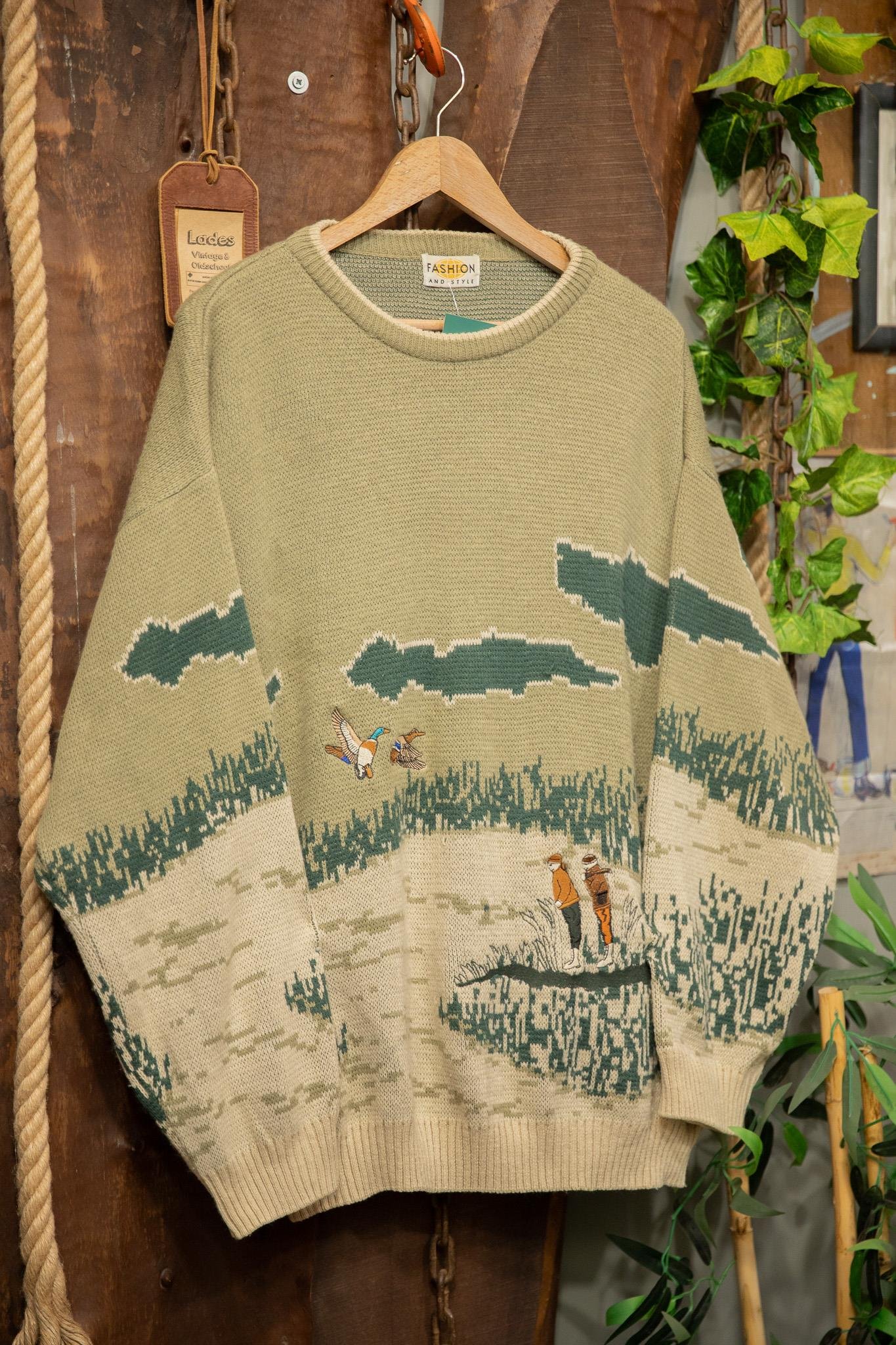90's Oversize Classic Wool Kazak