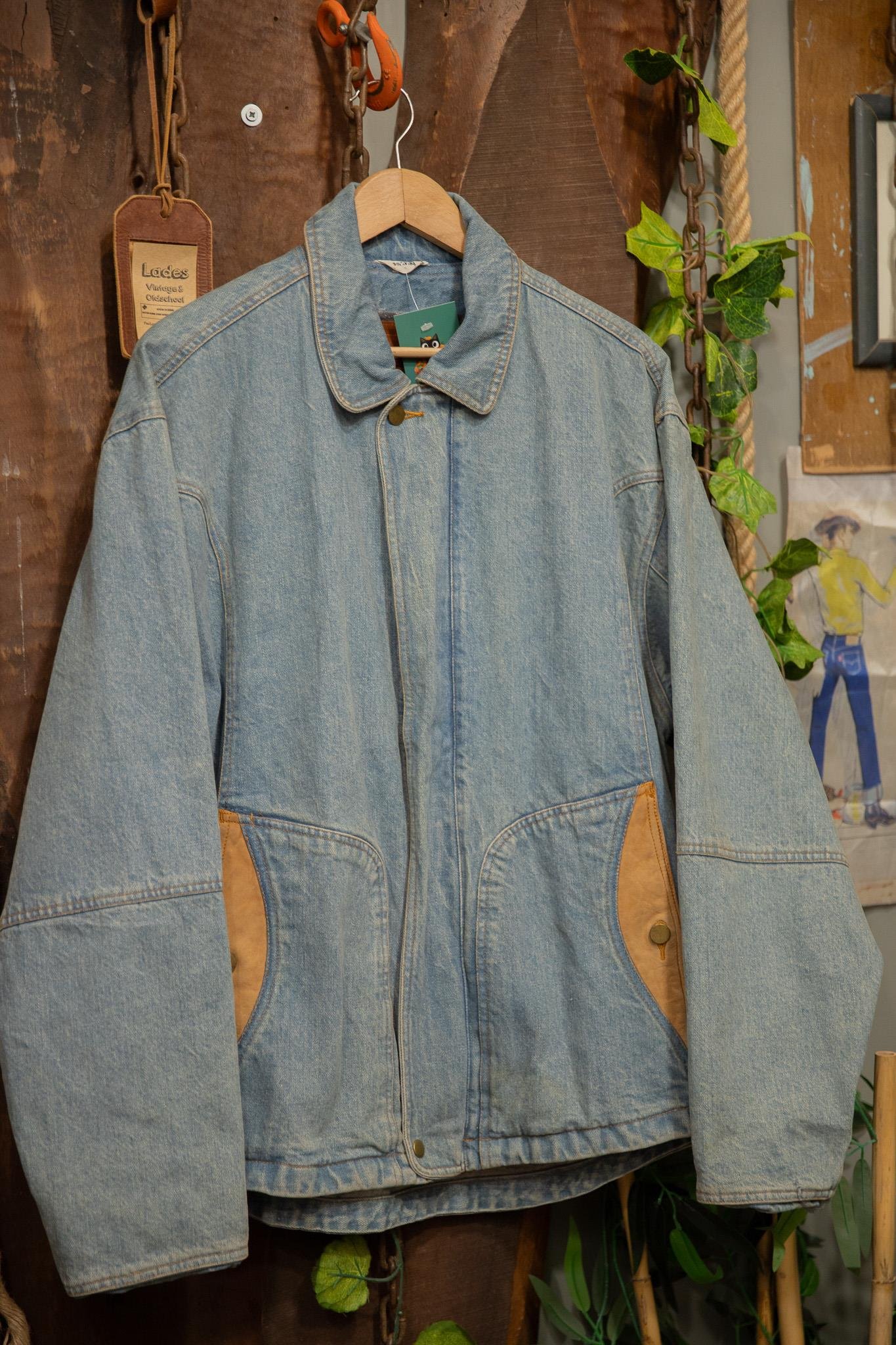90's Oversize Custom Kot Ceket
