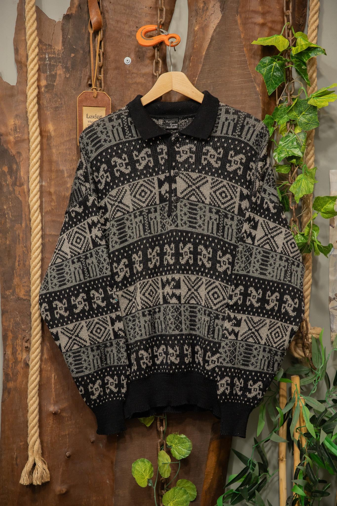 90's Oversize Nordic Kazak