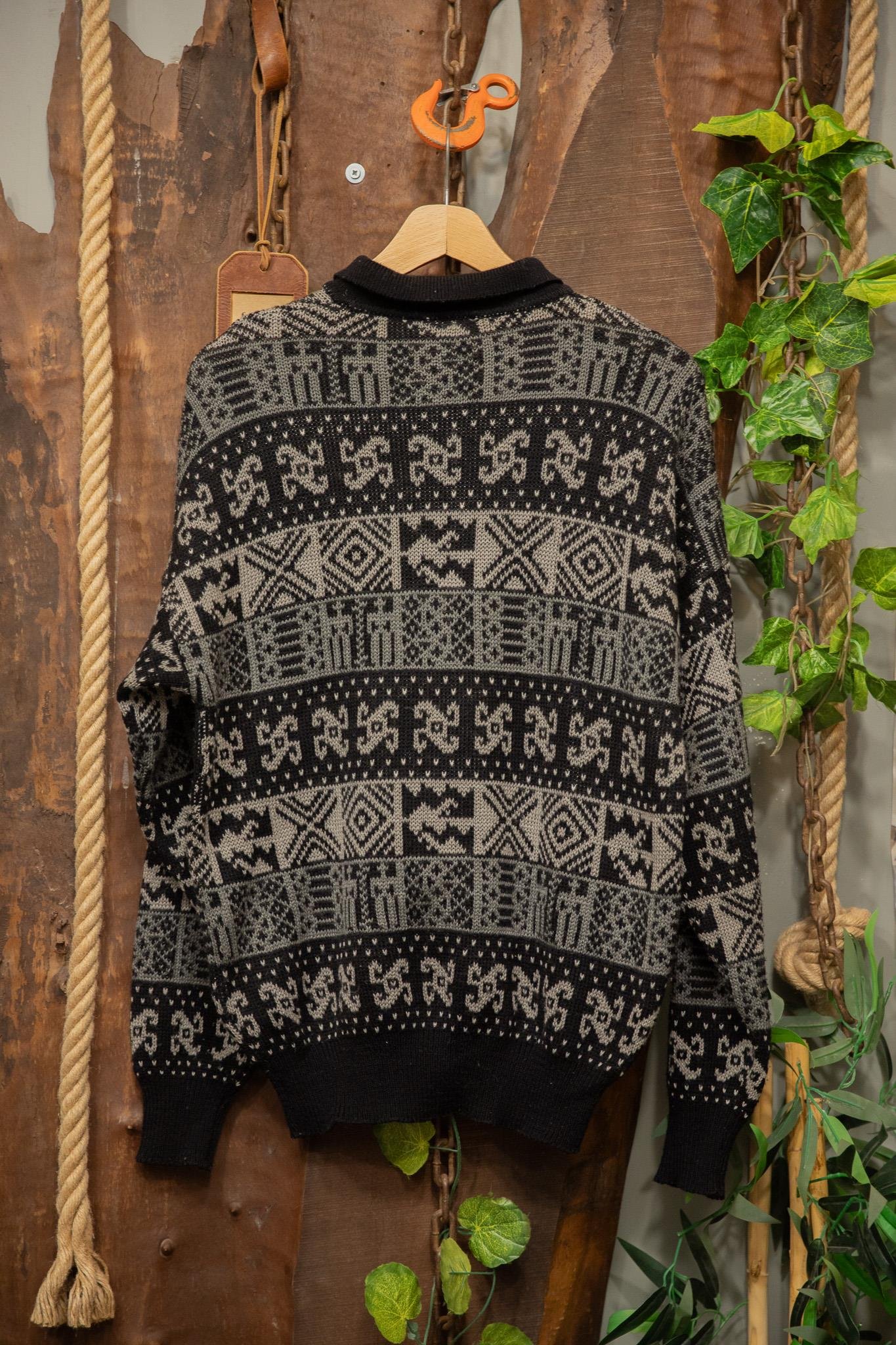 90's Oversize Nordic Kazak