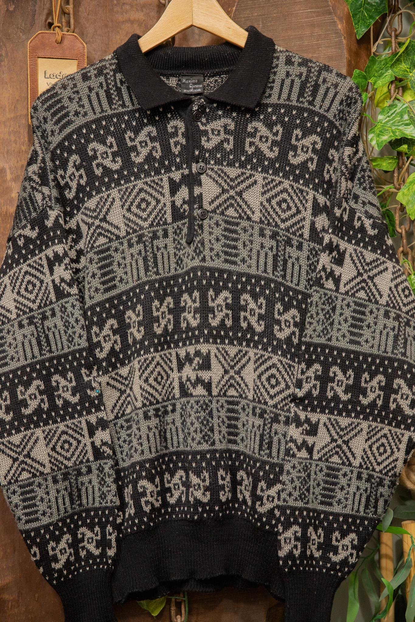 90's Oversize Nordic Kazak