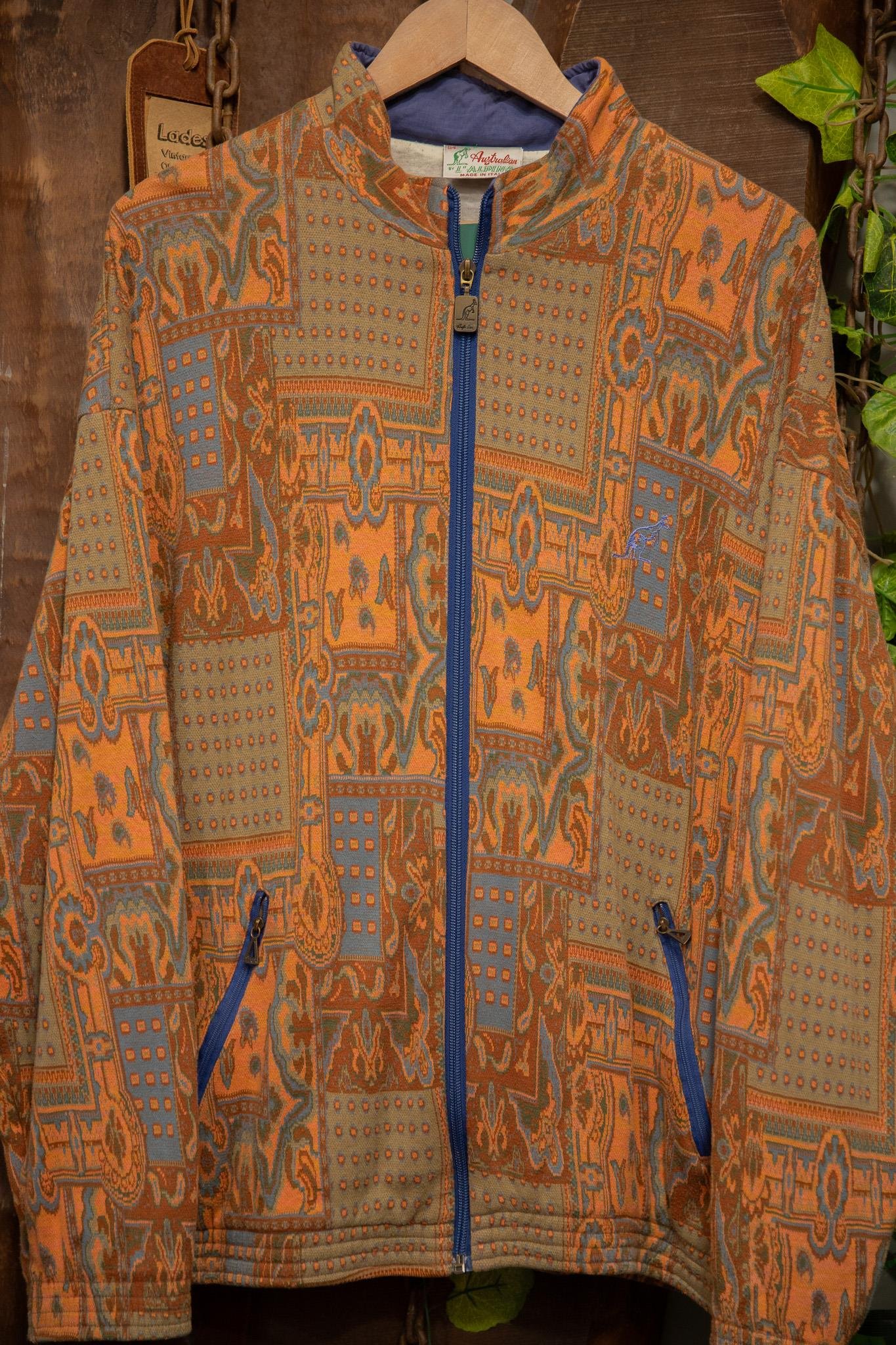 90's Oversize Orange Ceket/Polar