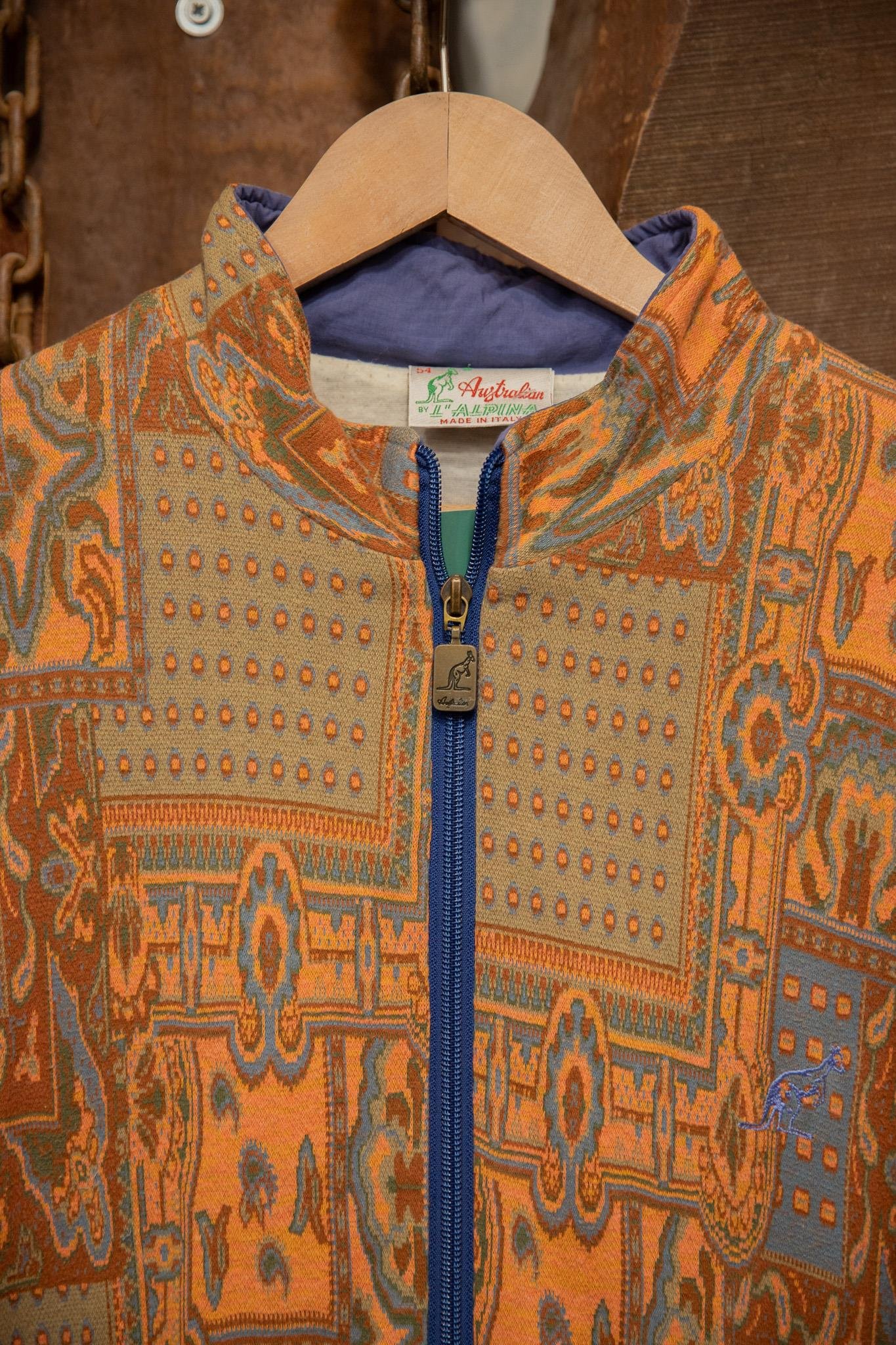 90's Oversize Orange Ceket/Polar