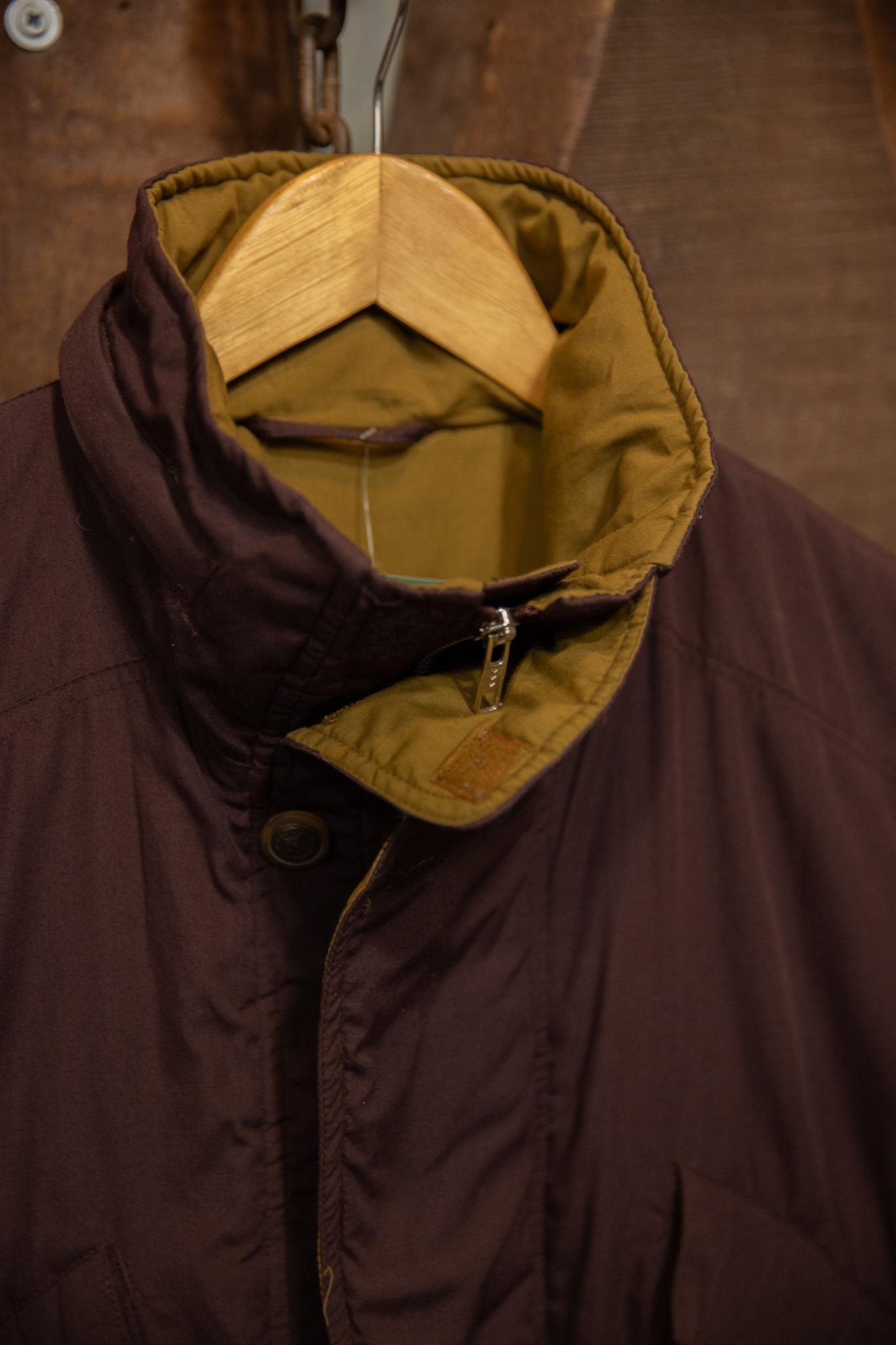 90's Oversize Purple Long Coat/Mont