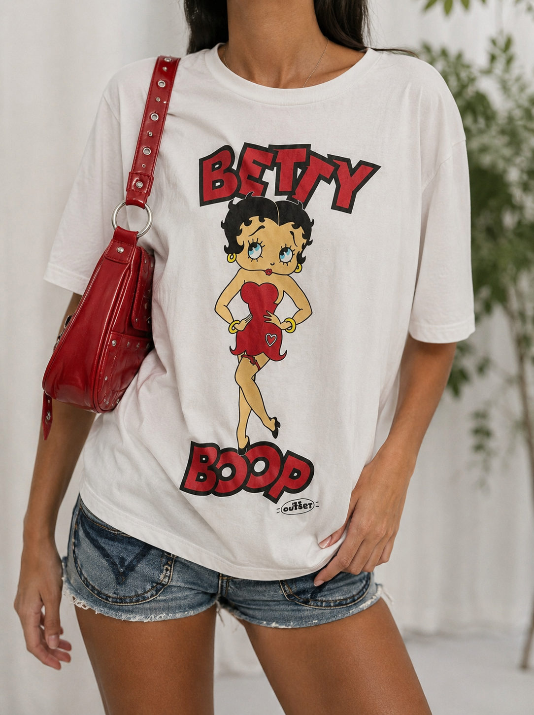 90s Pop Art/Cartoon Betty Tişört