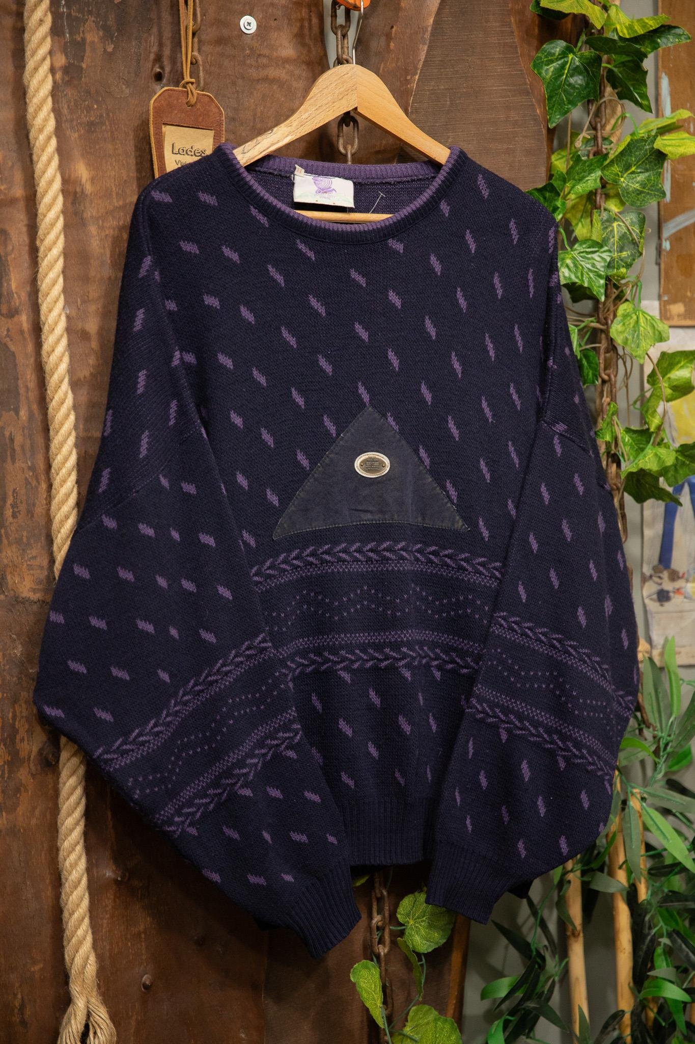 90's Purple Oversize Kazak
