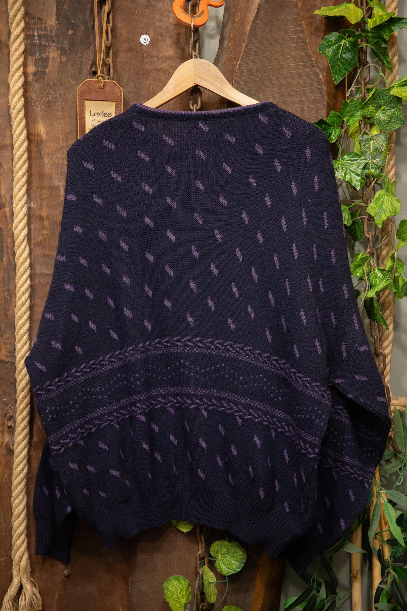 90's Purple Oversize Kazak