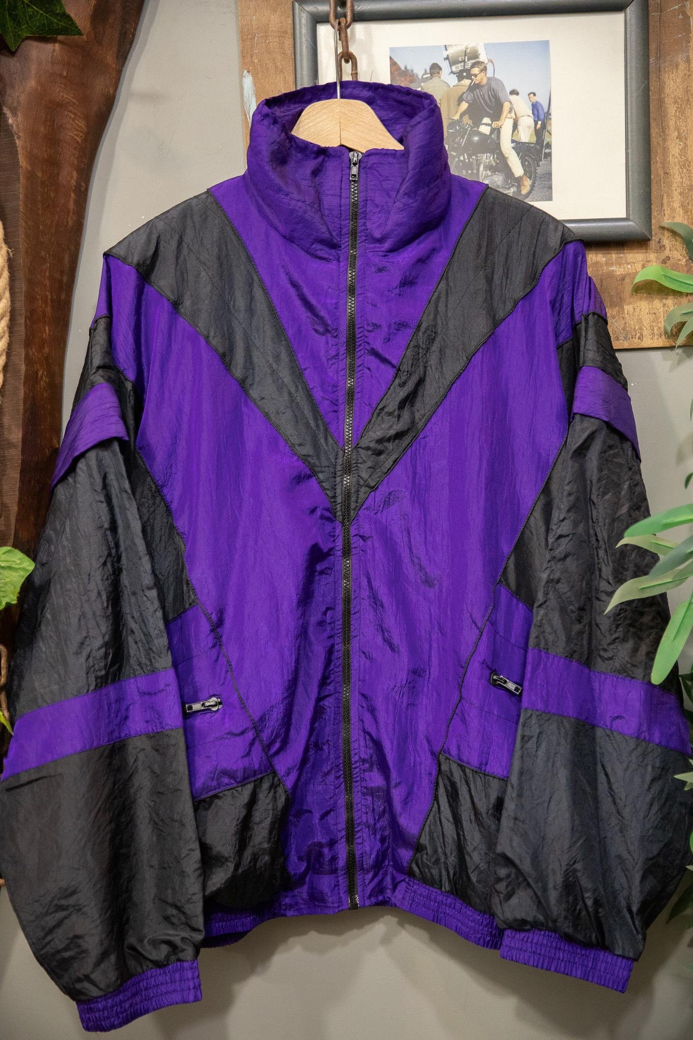 90s Purple Yelek Model Ceket