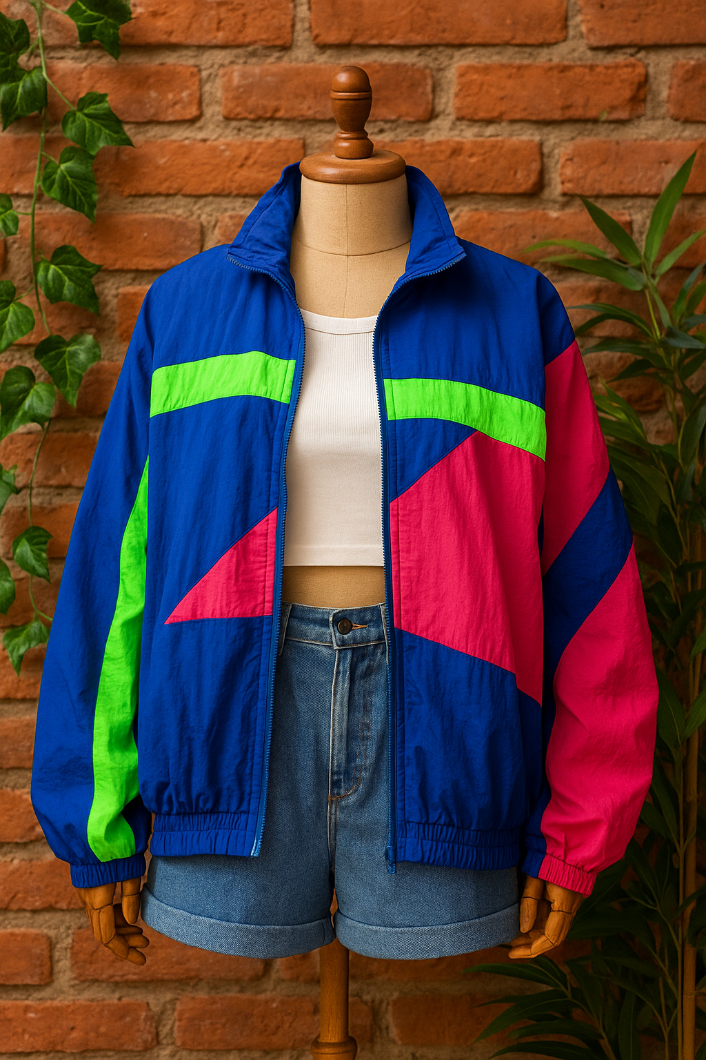 90s Renkli Ceket