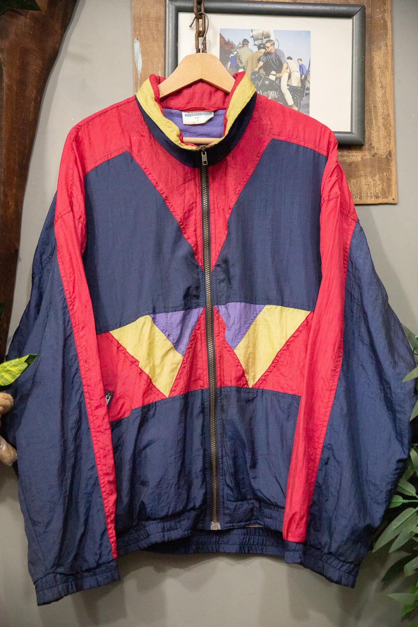 90s Renkli Salaş Ceket