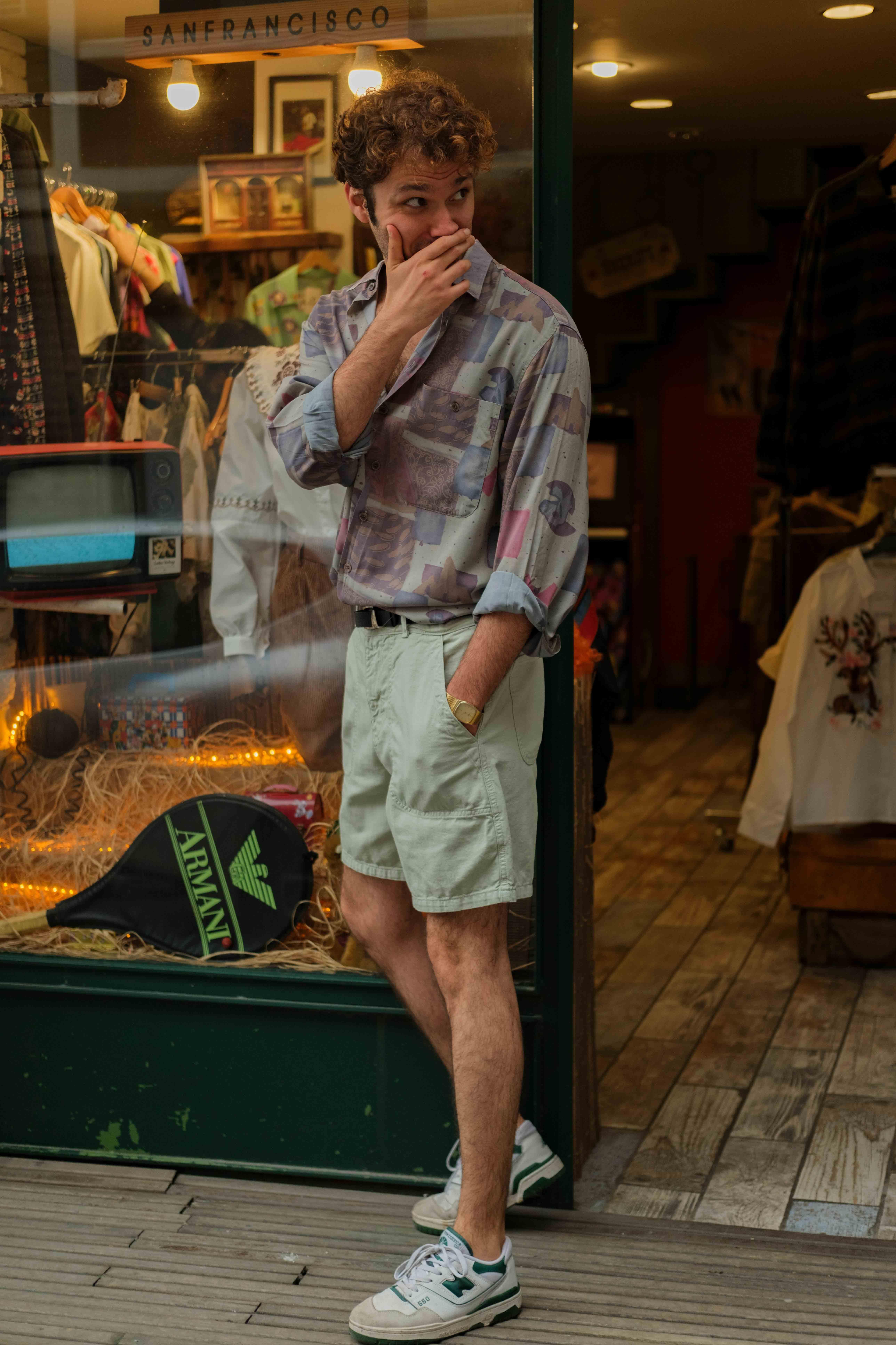 90's Retro Bermuda Unisex Şort
