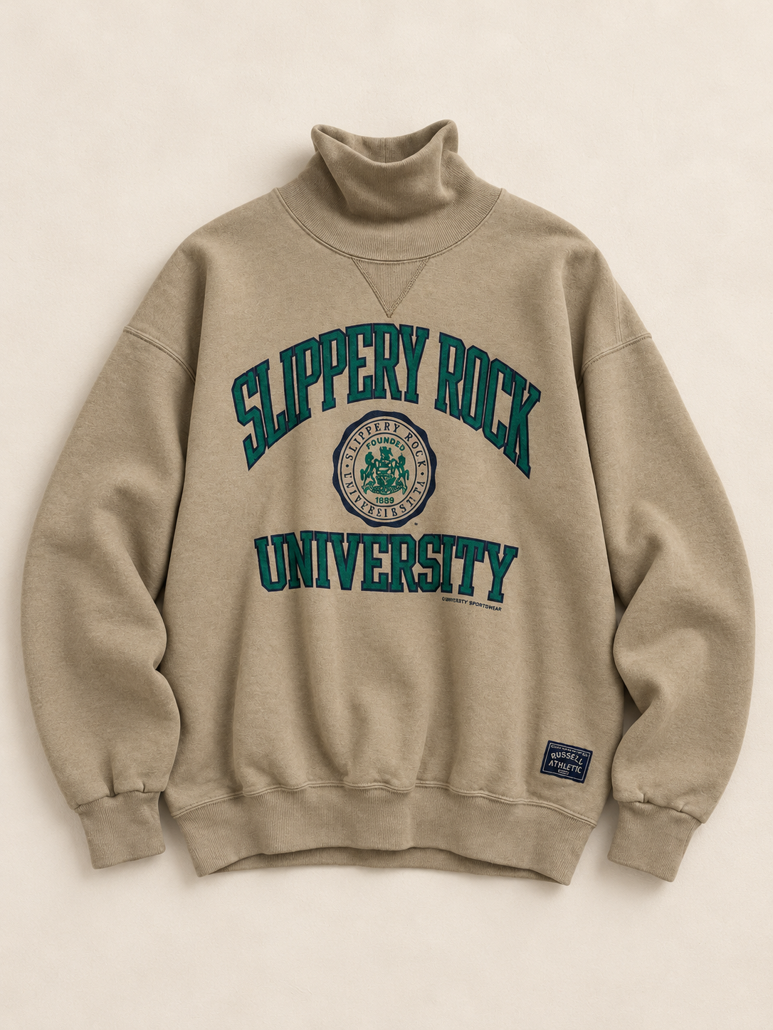 90s Slippery Rock Oversize Sweatshirt
