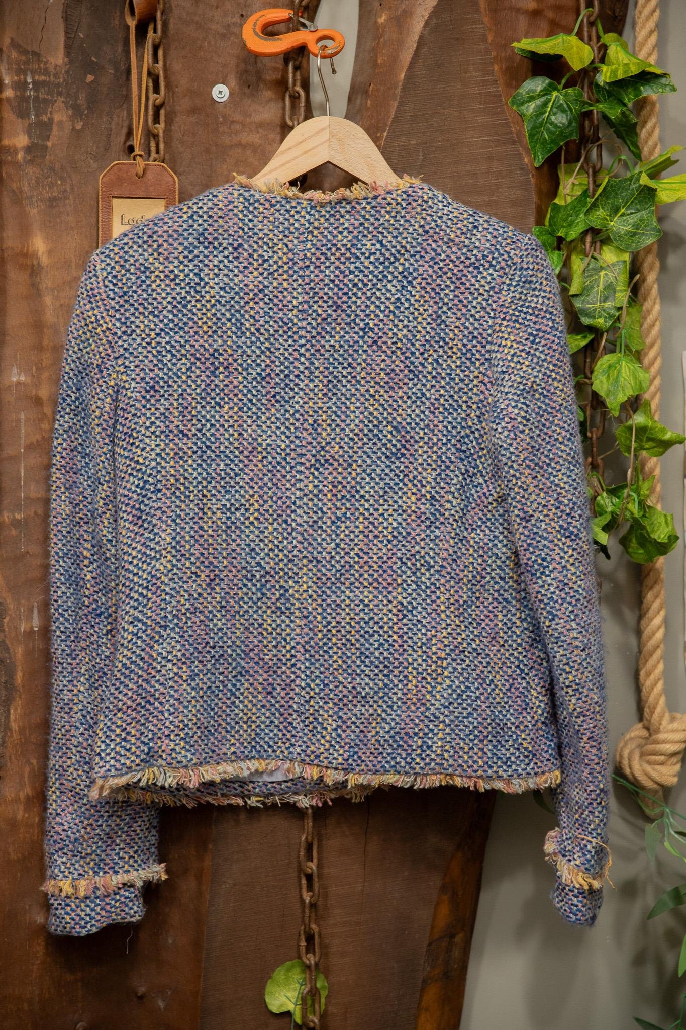 90's Tweed Crop Ceket
