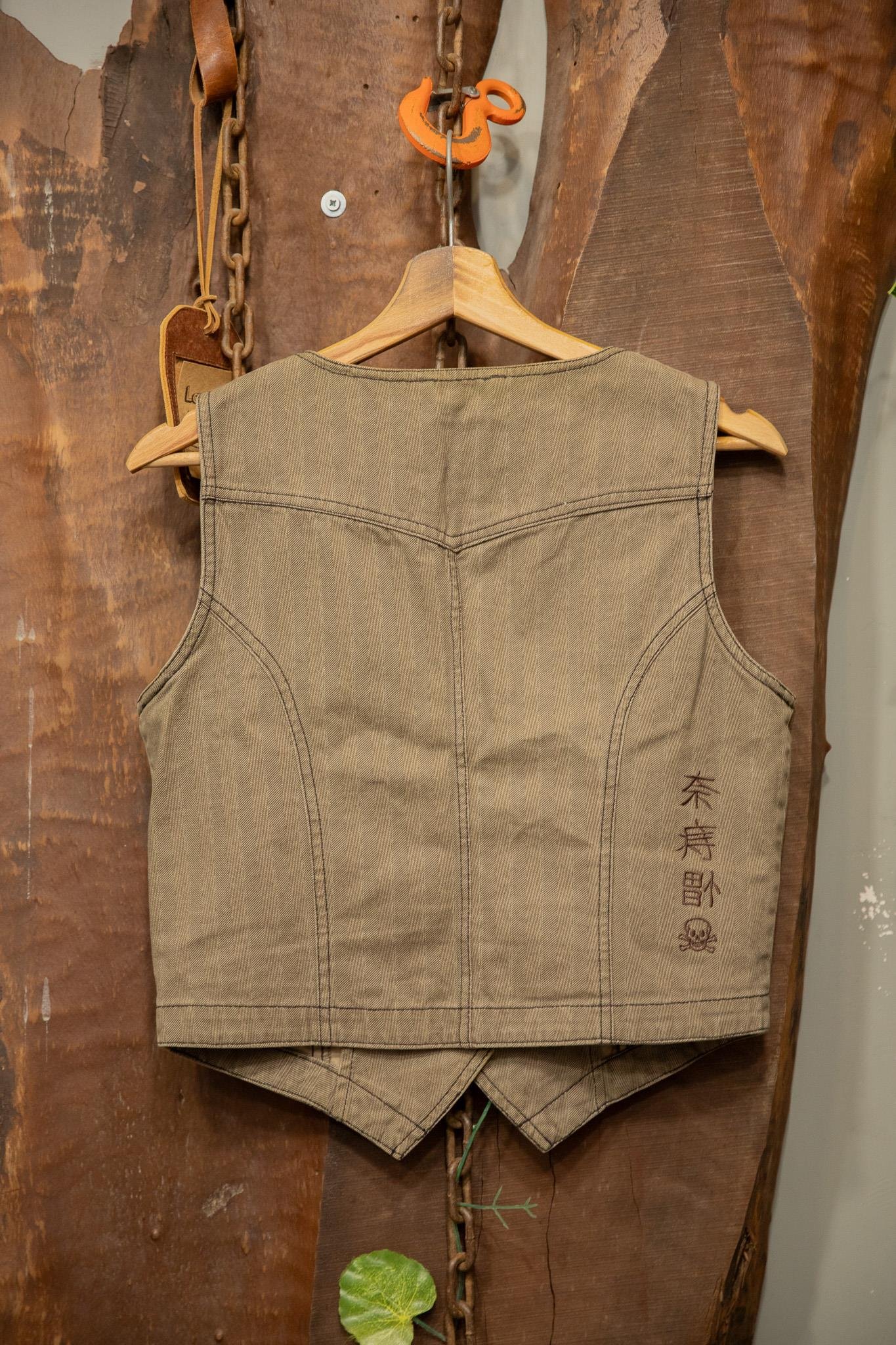 90's Vest Chambray Yelek