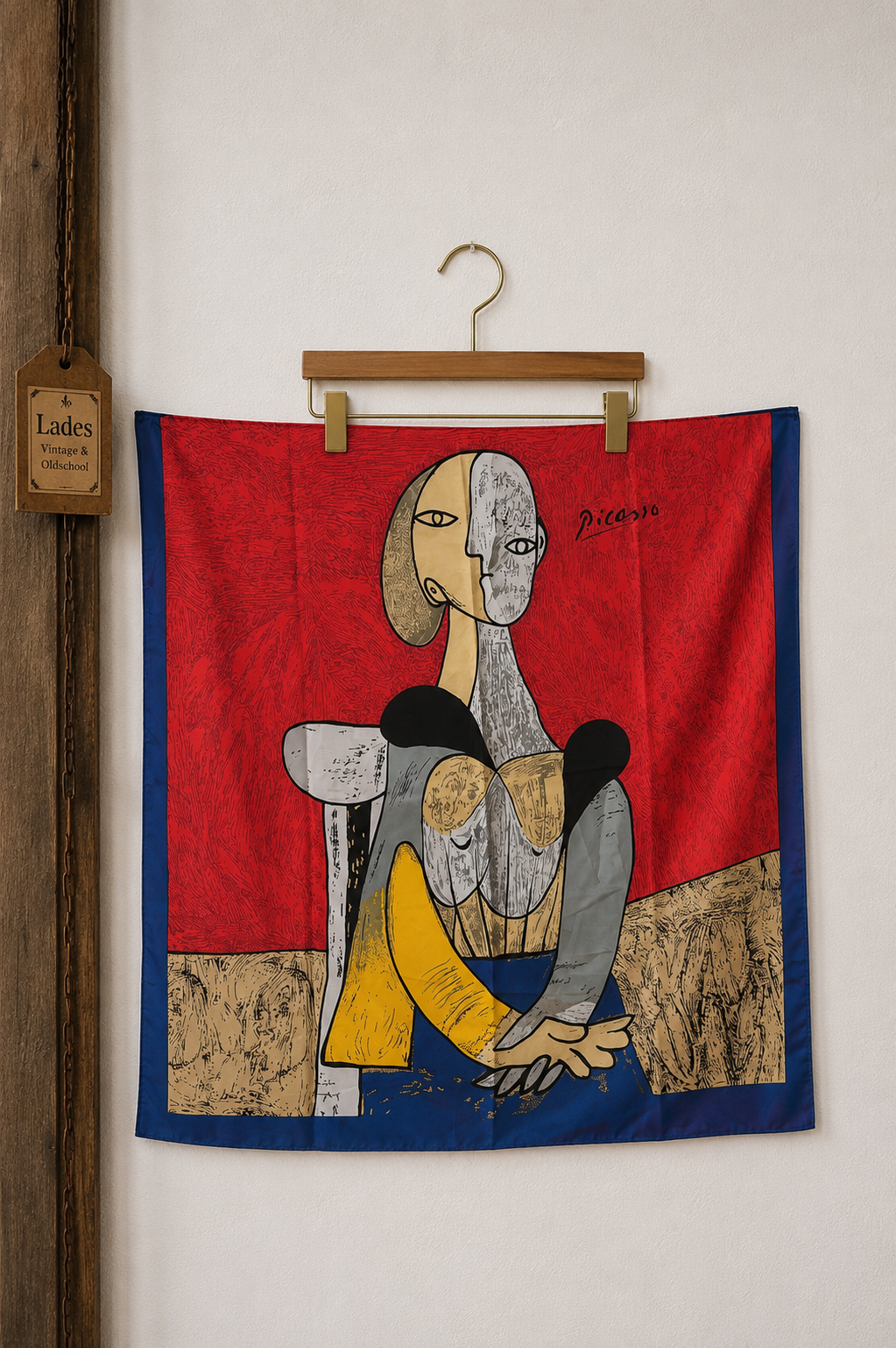 90s Werable Picasso İmzalı Fular&Eşarp